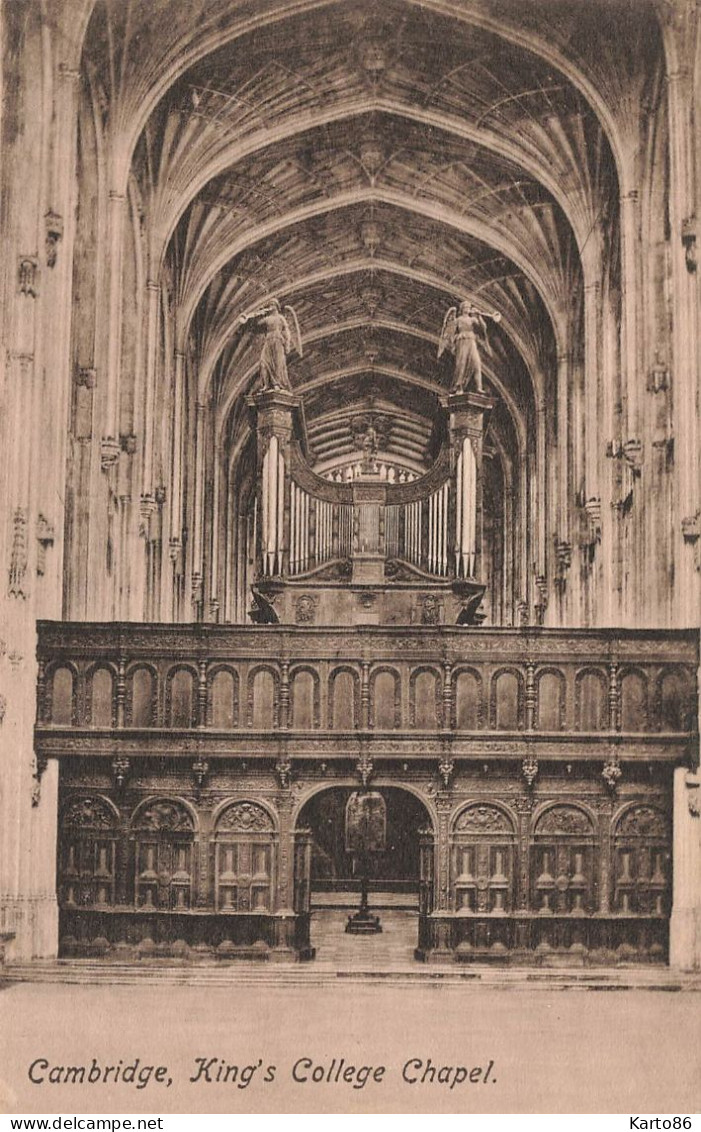 Cambridge * Les Orgues * Orgue Orgel Organ Organist Organiste * King's College Chapel - Musica E Musicisti