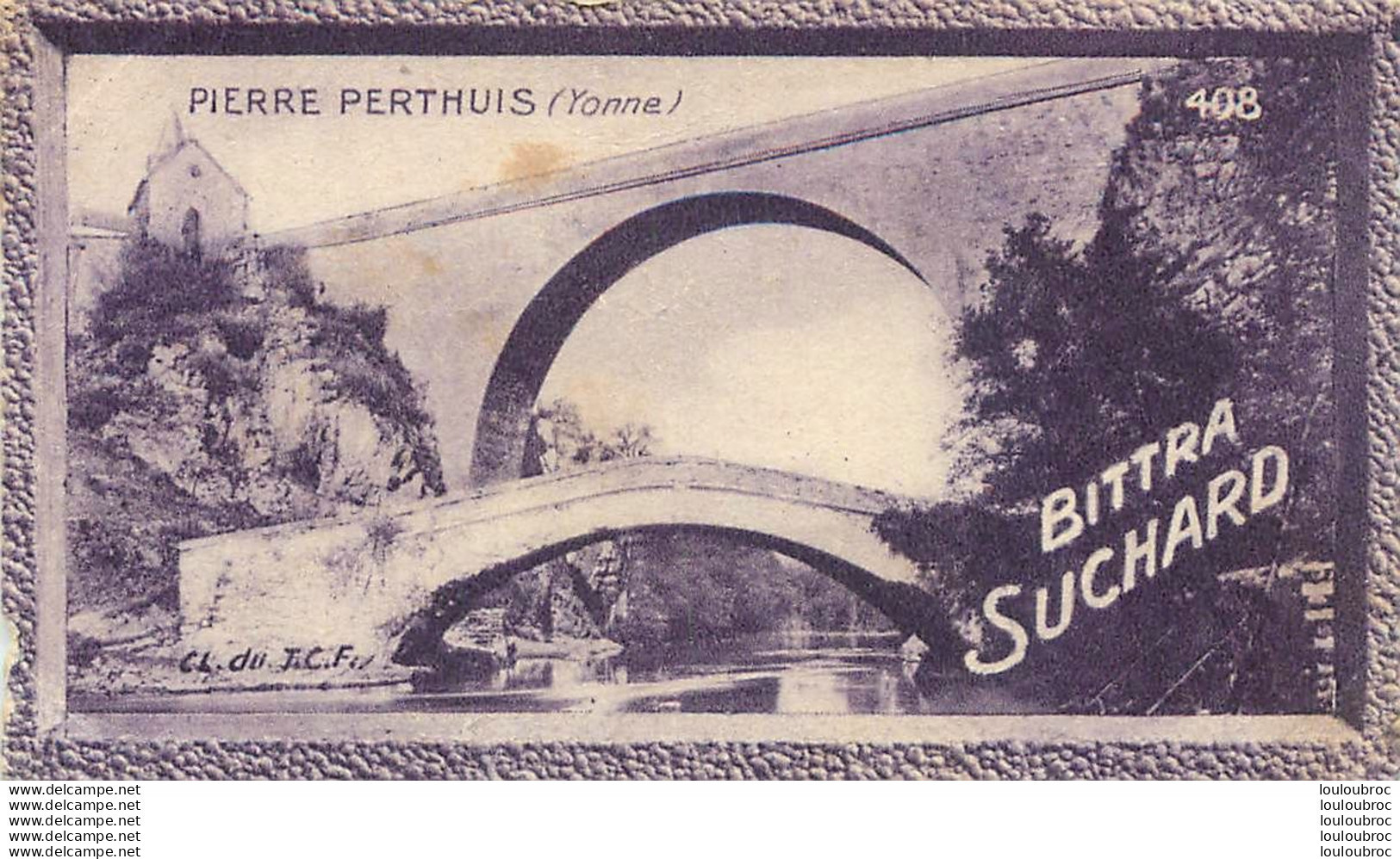 CHROMO BITTRA  SUCHARD PIERRE PERTHUIS  CL. DU T.C.F. - Suchard