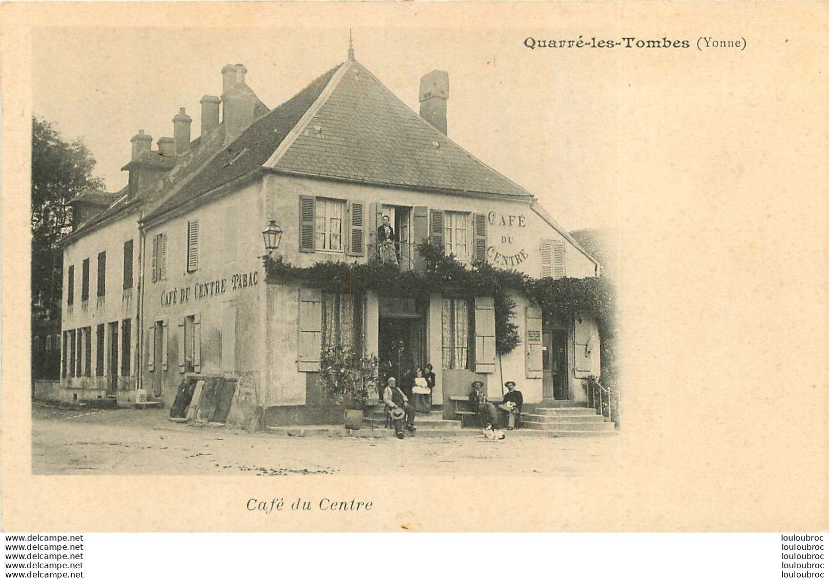 QUARRE LES TOMBES CAFE DU CENTRE - Quarre Les Tombes