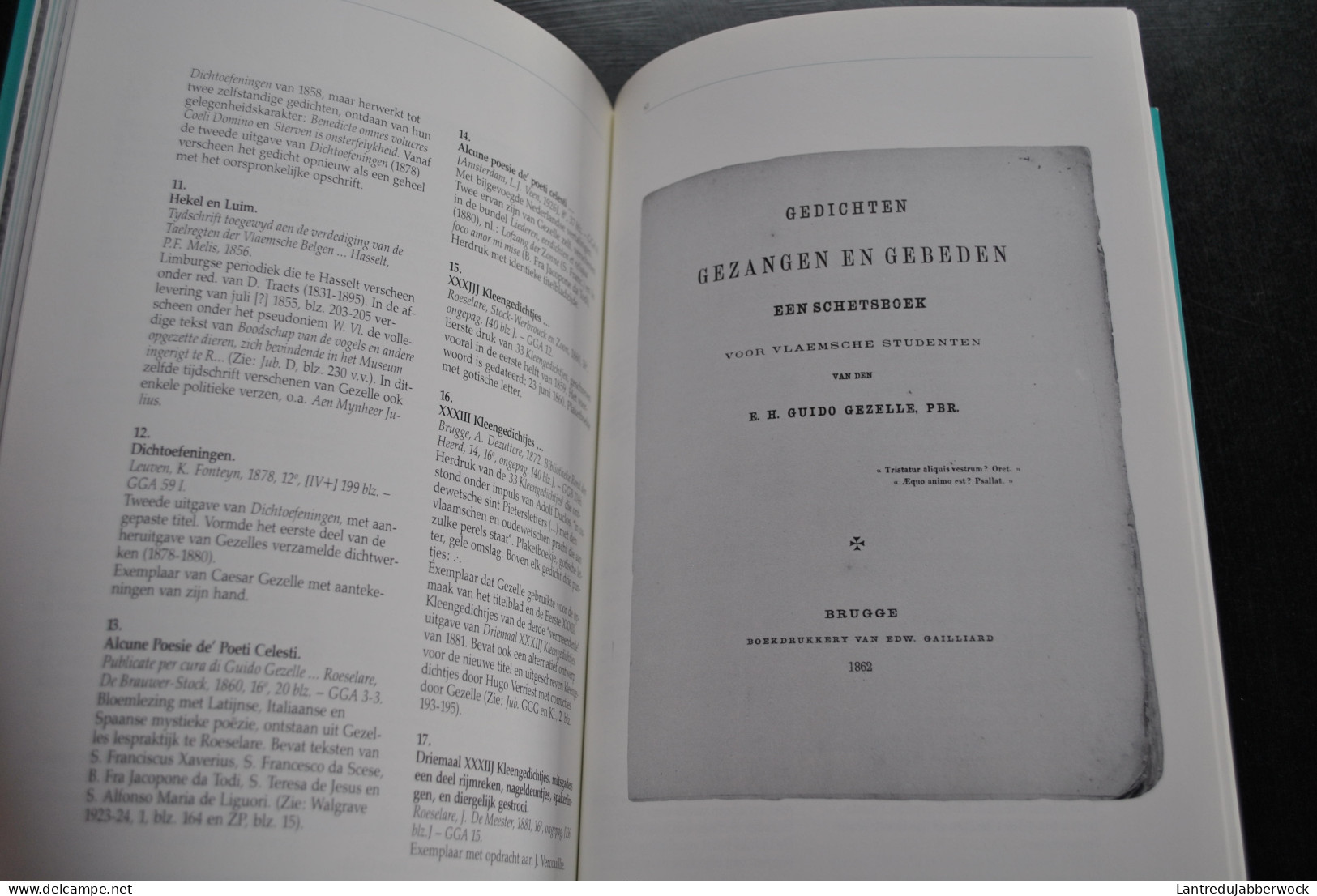 Boets Couttenier D'Haen GEZELLE IN ORIGINEEL  - Die Keure 1990 Archief Brugse Stedelijke Openbare Bibliotheek Brugge - Sonstige & Ohne Zuordnung