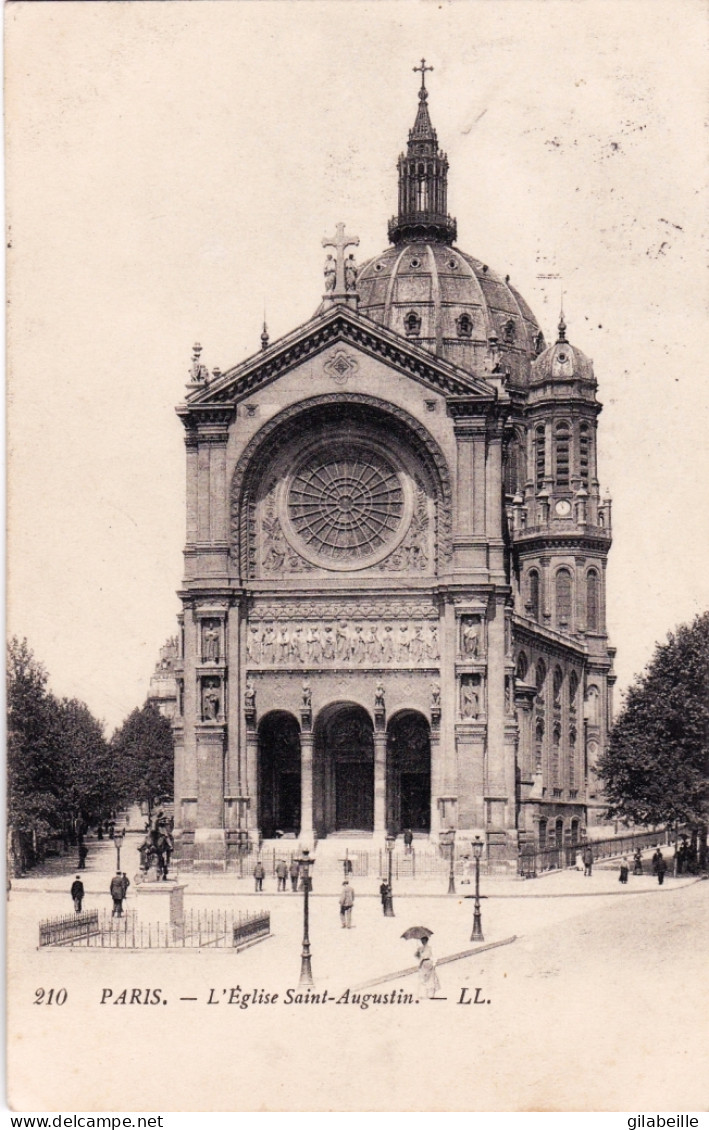 75 - PARIS 08  - Avenue César Caire -   L Eglise Saint Augustin - Arrondissement: 08