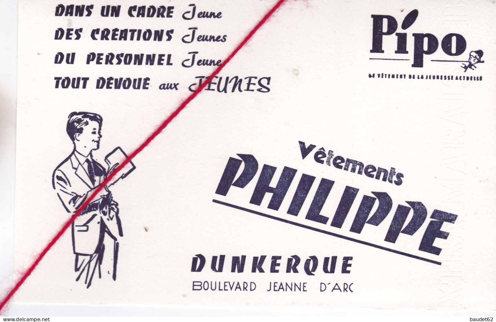 59   DUNKERQUE   -  VETEMENTS PHILIPPE - Textile & Clothing