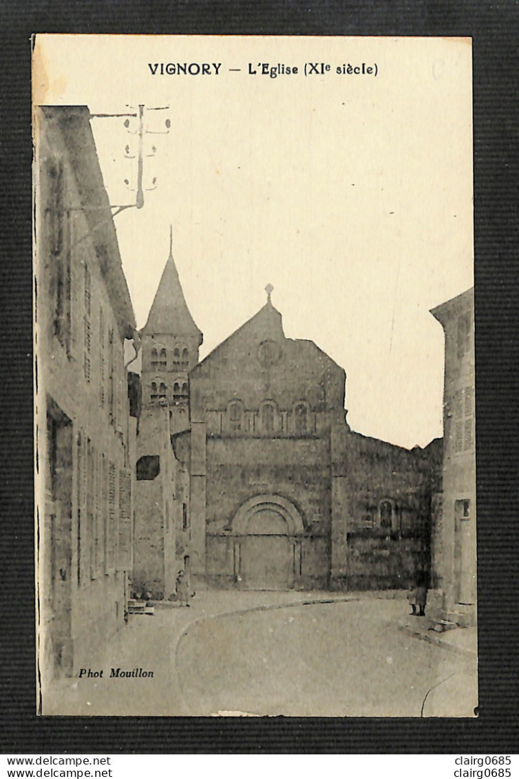 52 - VIGNORY - L'Église (XIè Siècle) - RARE - Vignory