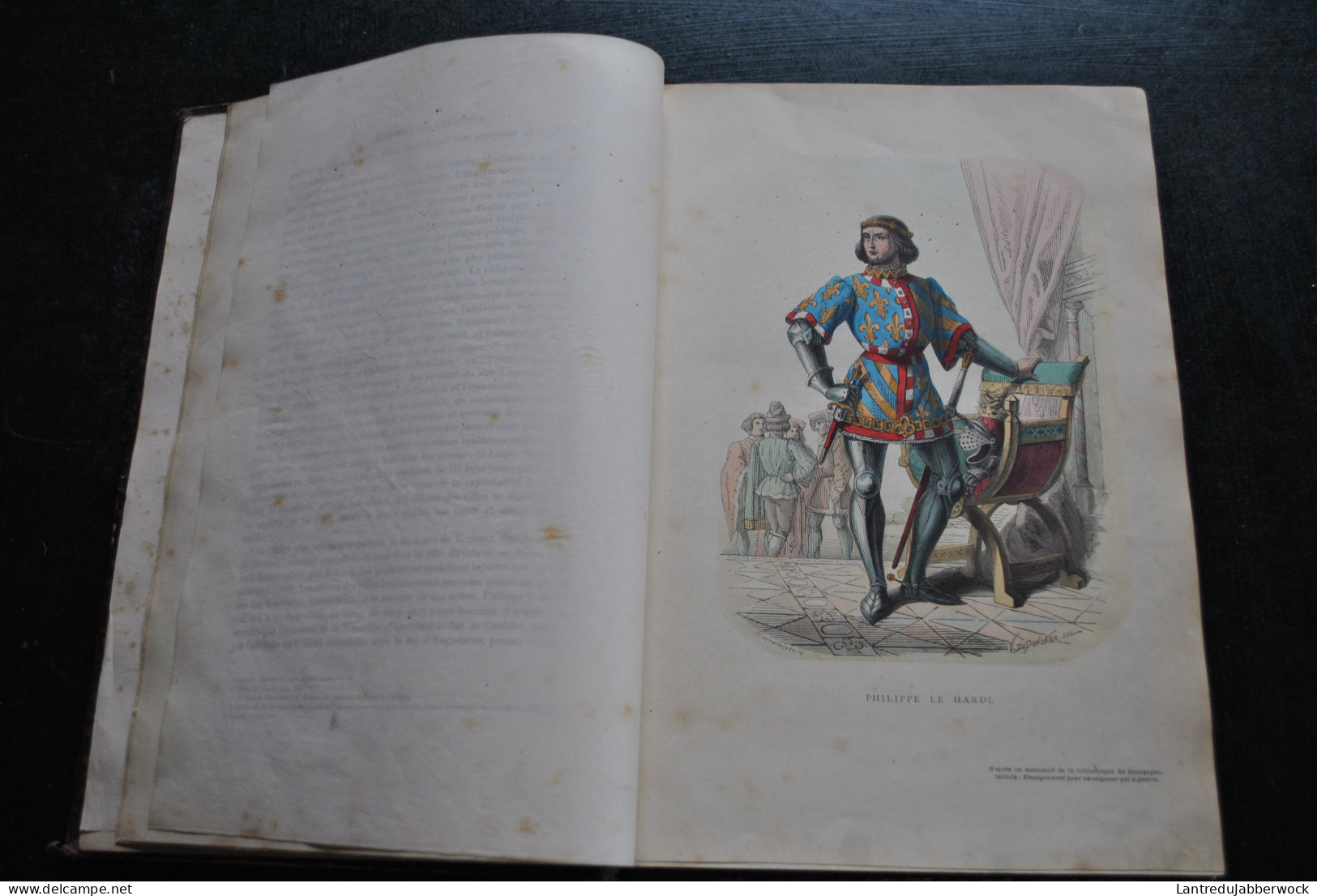 Théodore JUSTE Histoire De La Belgique Depuis Les Temps Primitifs Fin Règne Léopold 1er Tome 2 SEUL Gravures Couleurs - België