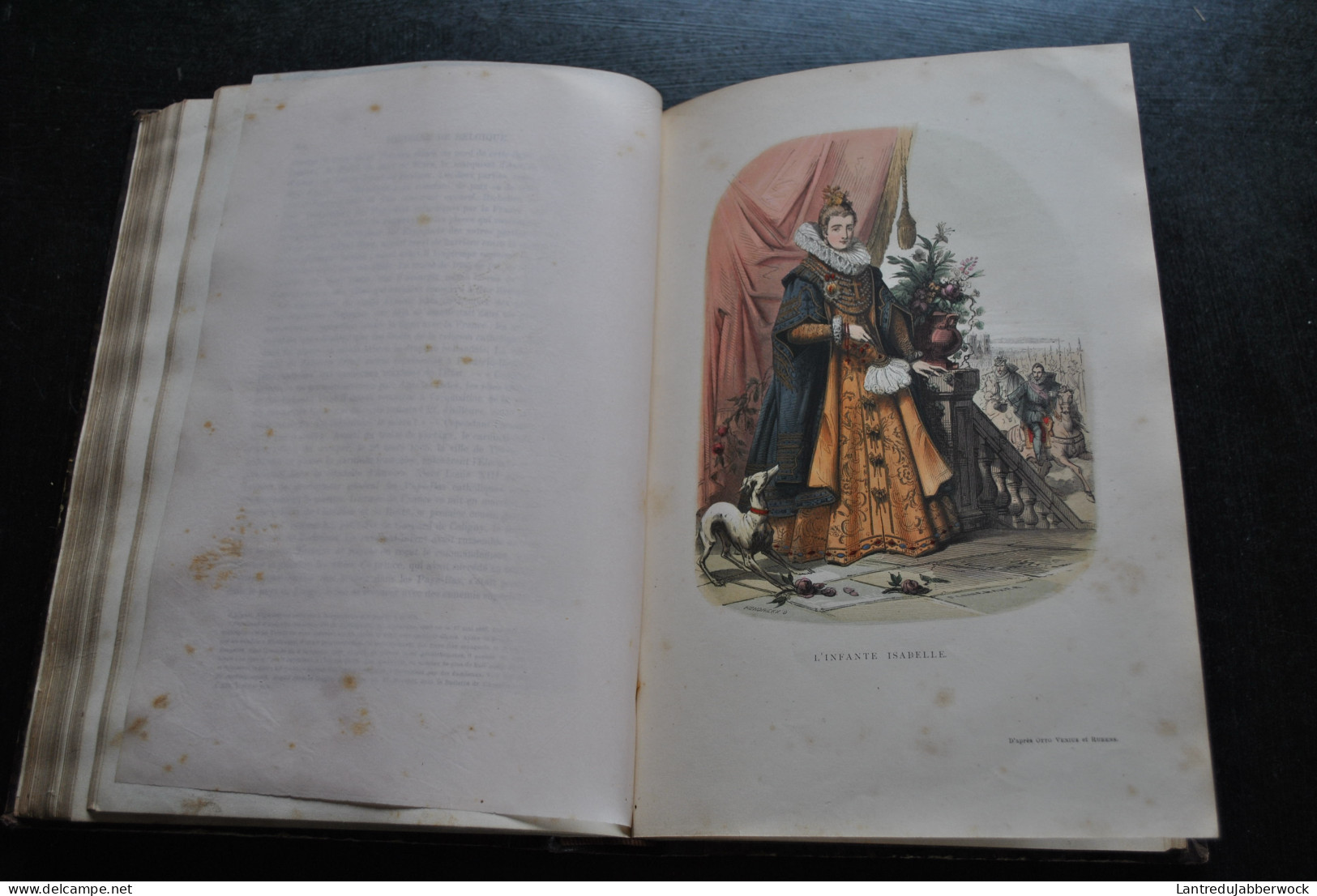 Théodore JUSTE Histoire de la Belgique depuis les temps primitifs fin règne Léopold 1er Tome 2 SEUL Gravures couleurs