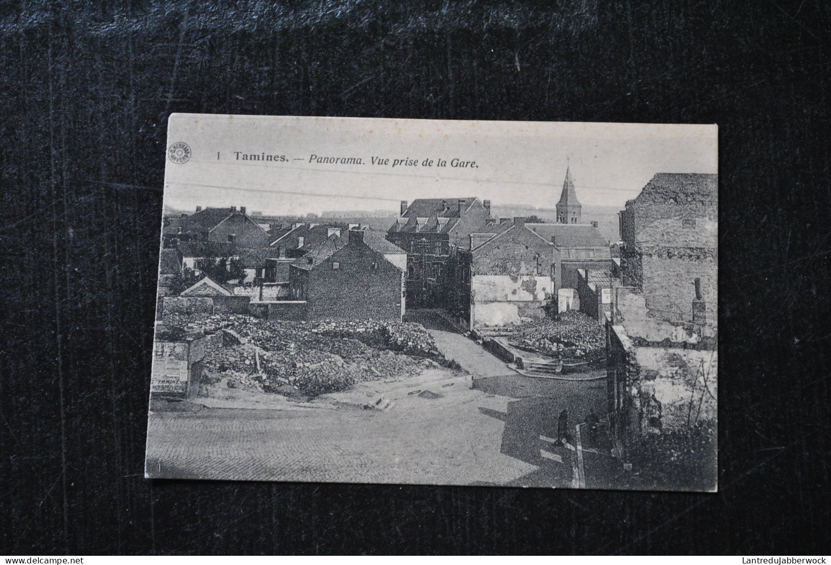 Ancienne Carte Postale De Tamines Panorama Vue Prise De La Gare Sambreville éditeur G. Hermans Anvers Non Circulée - Sambreville