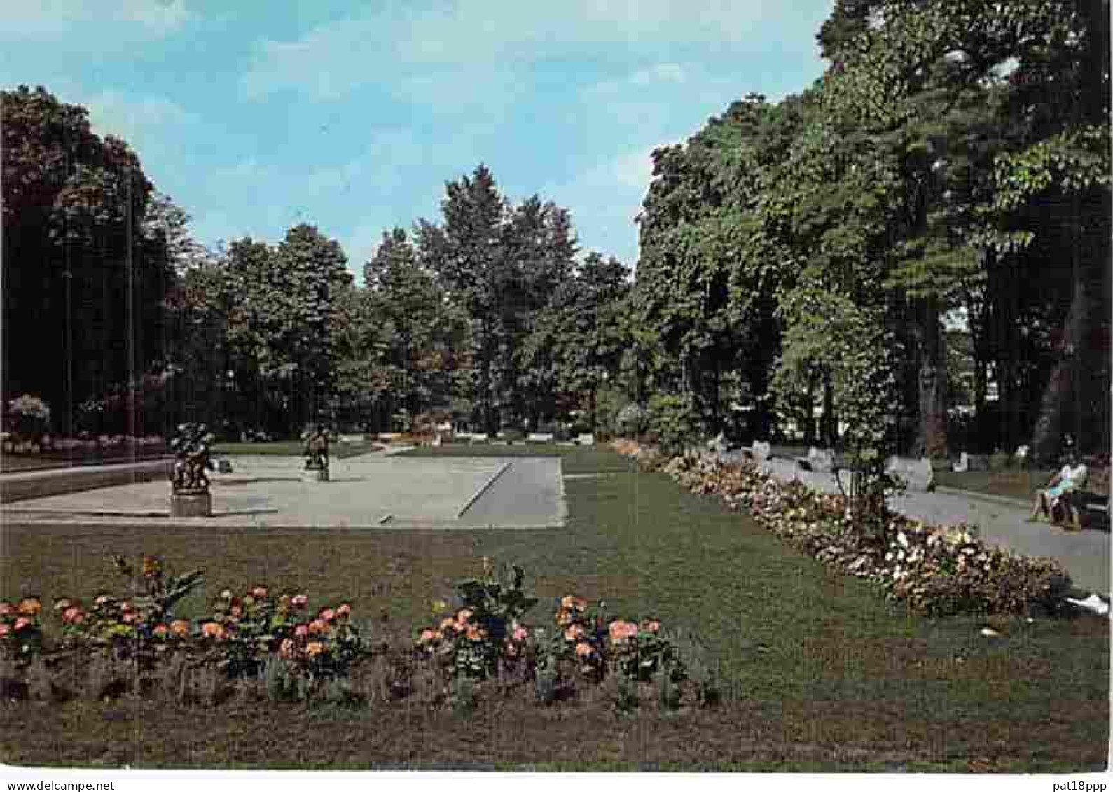 BON Lot de 45 cartes de PARCS & JARDINS CPSM-CPM grand format dont 19 dentelées (FRANCE 1960-90's) Arbre Fleur Roseraie