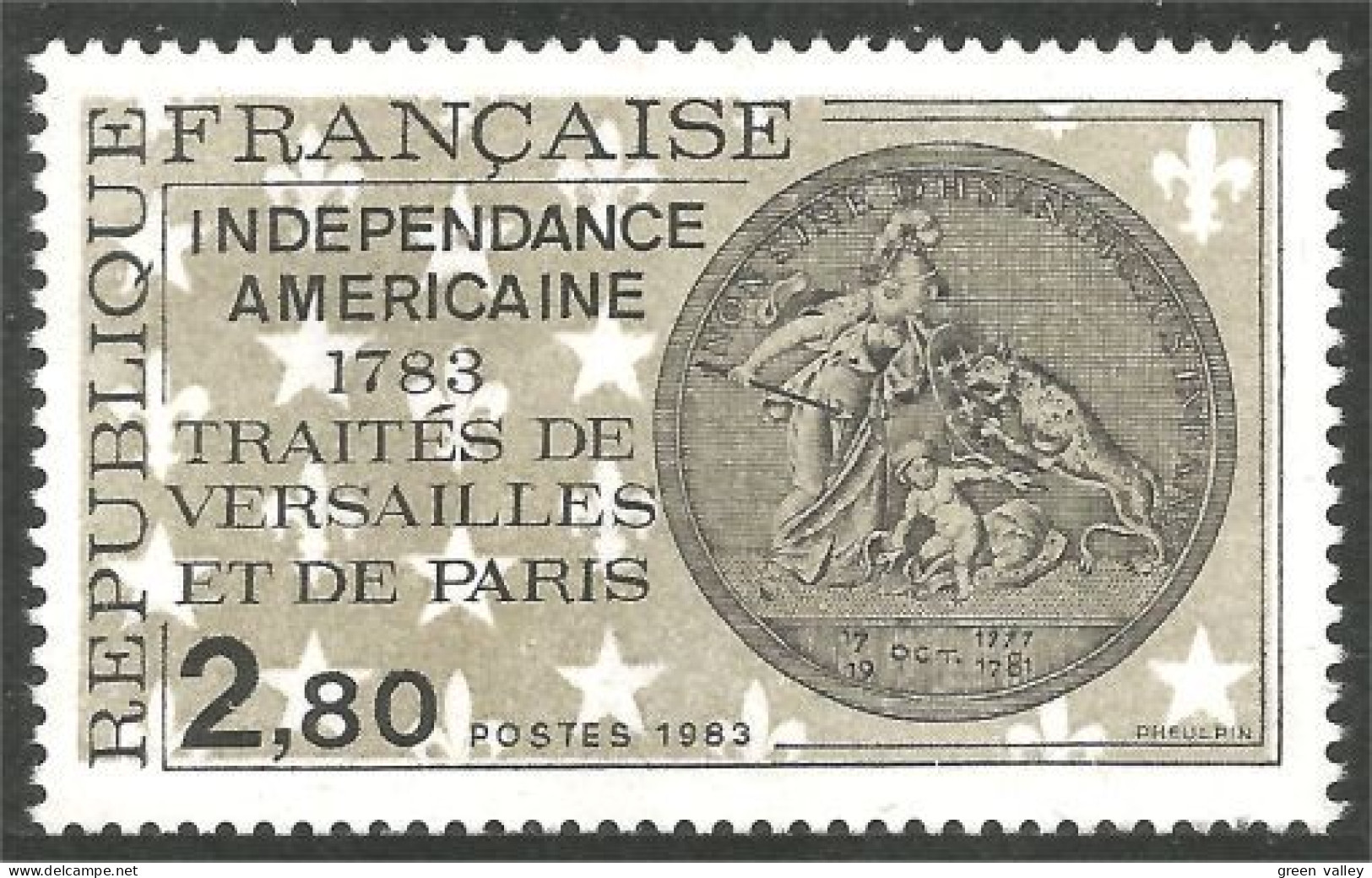 352 France Yv 2285 Monnaie Coin Médaille Medal MNH ** Neuf SC (2285-1e) - Monnaies