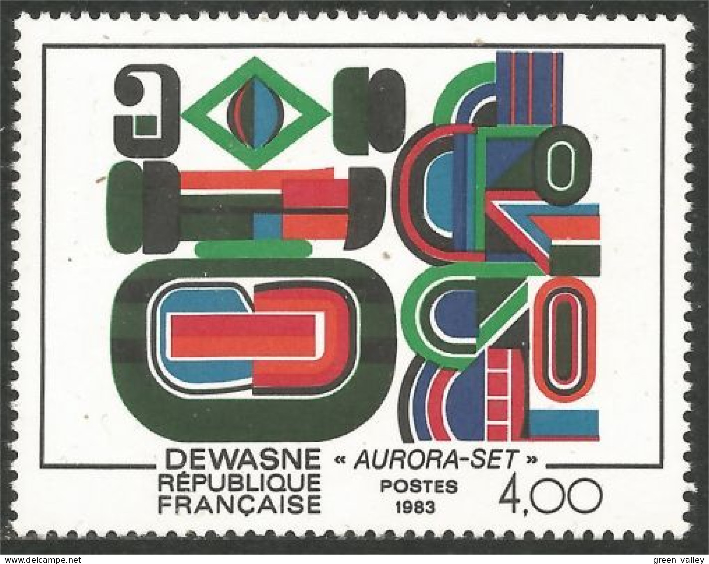 352 France Yv 2263 Tableau Dewasne Painting MNH ** Neuf SC (2263-1d) - Modern