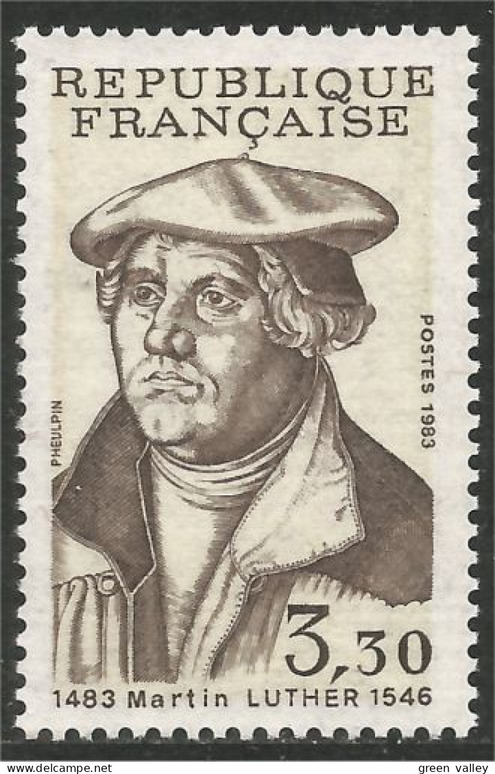 352 France Yv 2256 Martin Luther MNH ** Neuf SC (2256-1c) - Theologians