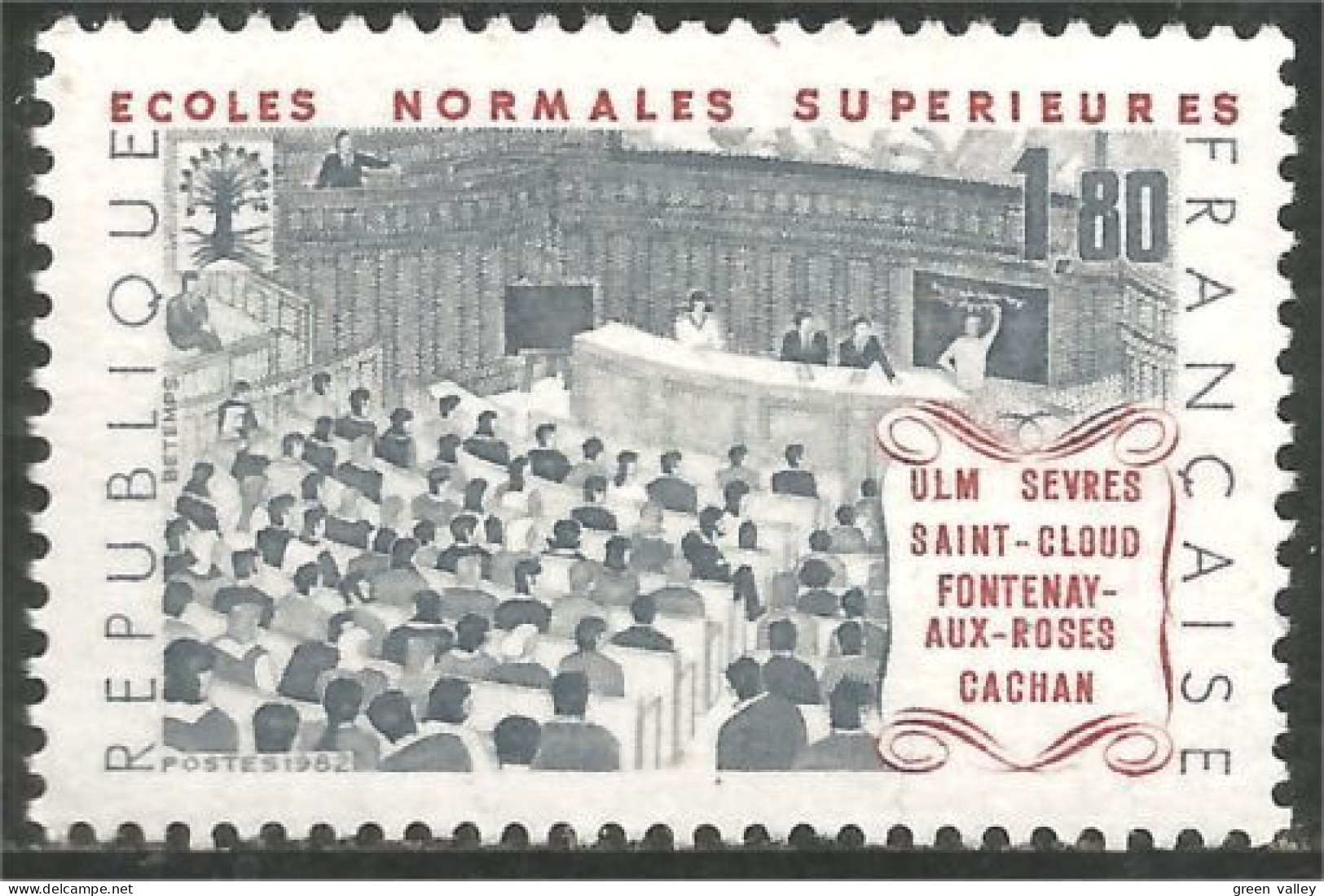 352 France Yv 2237 Ecoles Normales Supérieures Schools Education MNH ** Neuf SC (2237-1b) - Altri & Non Classificati