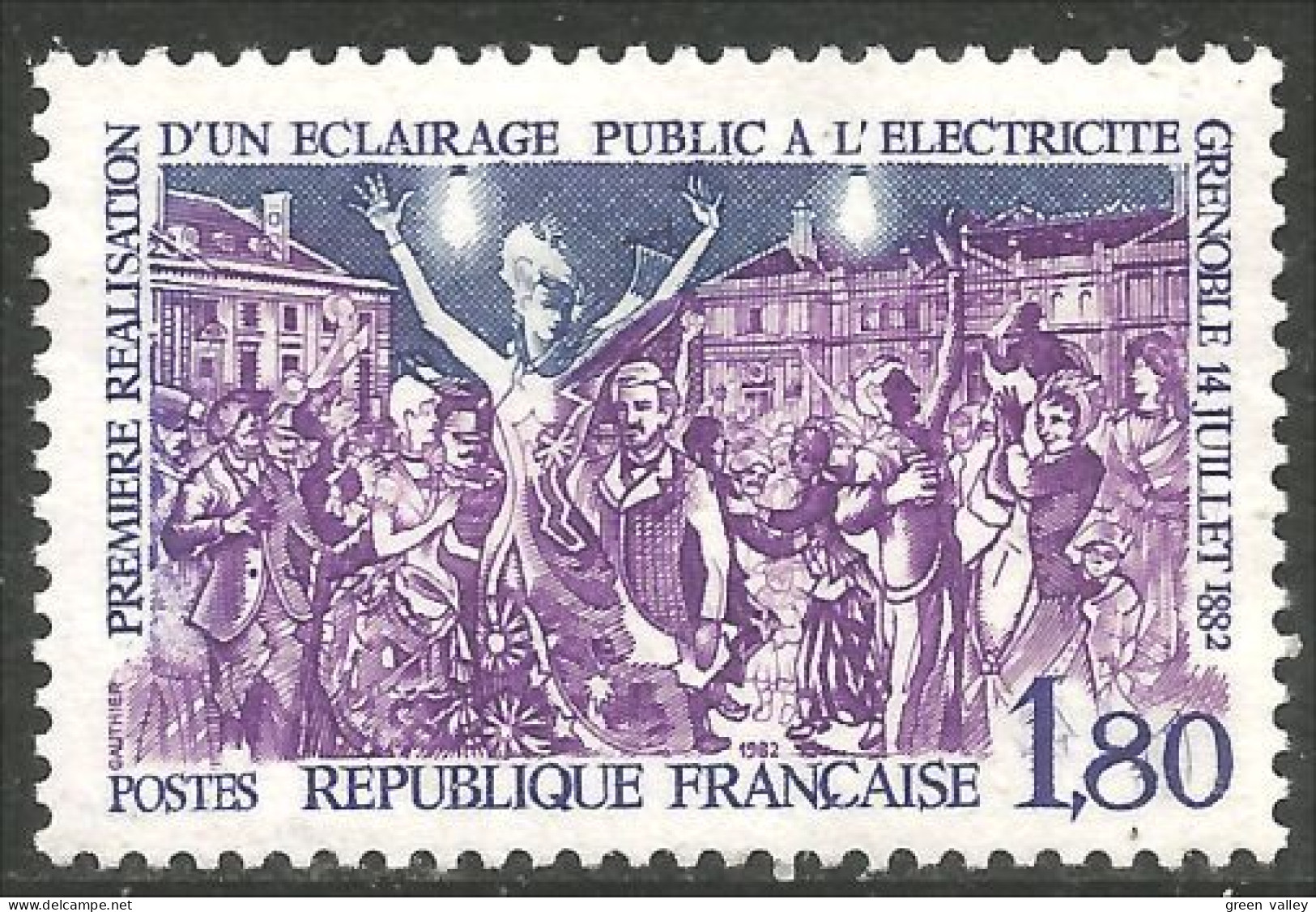 352 France Yv 2224 Carnaval Carnival Costumes Musique MNH ** Neuf SC (2224-1c) - Carnival