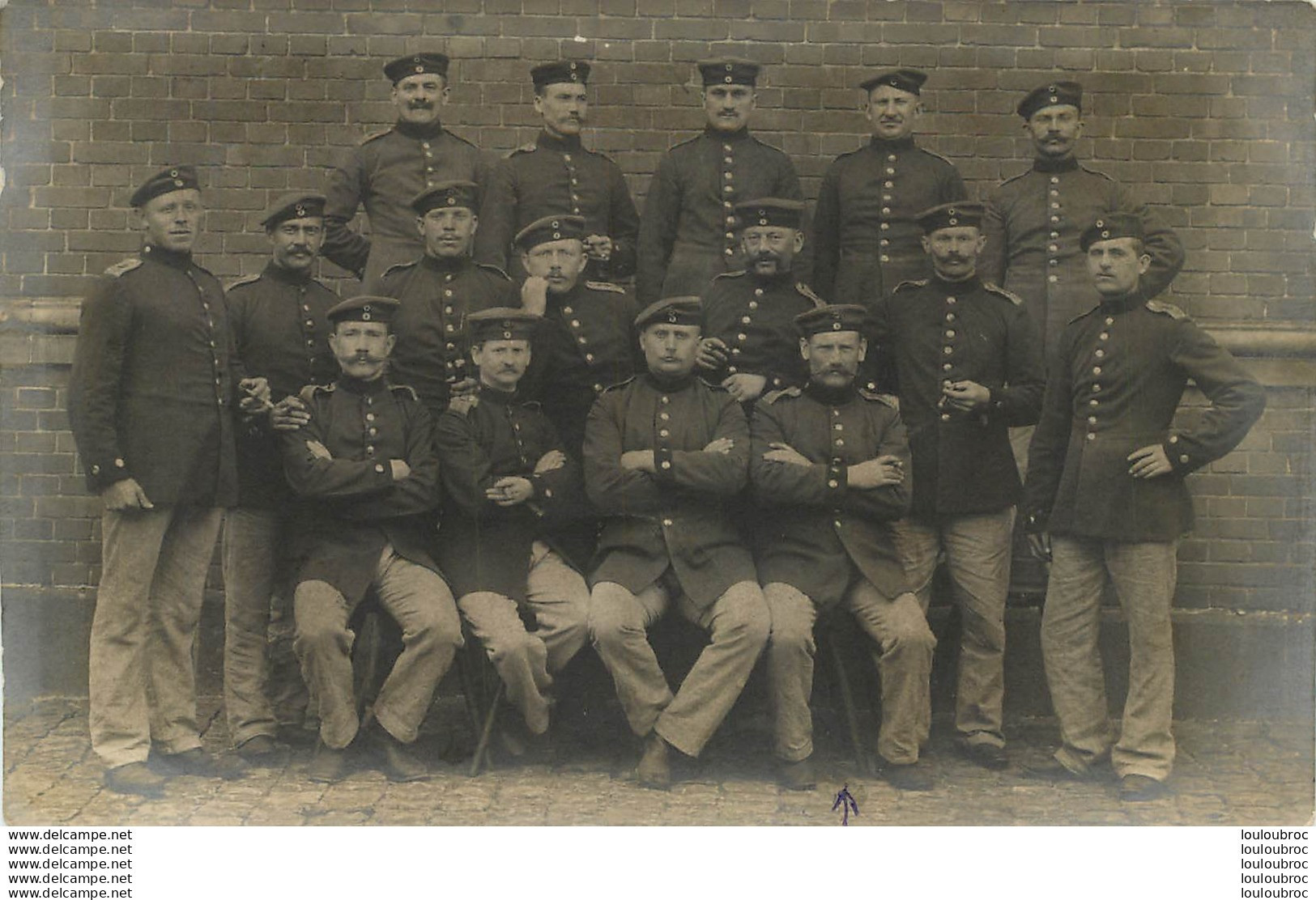 WESEL CARTE PHOTO ALLEMANDE 1910 SOLDATS ALLEMANDS - Wesel