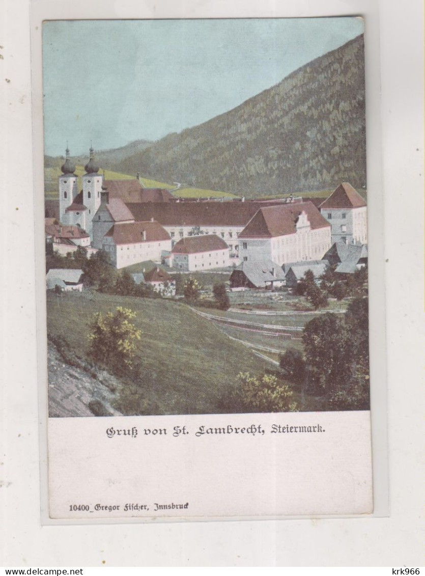 AUSTRIA ST. LAMBRECHT  Nice Postcard - St. Lambrecht
