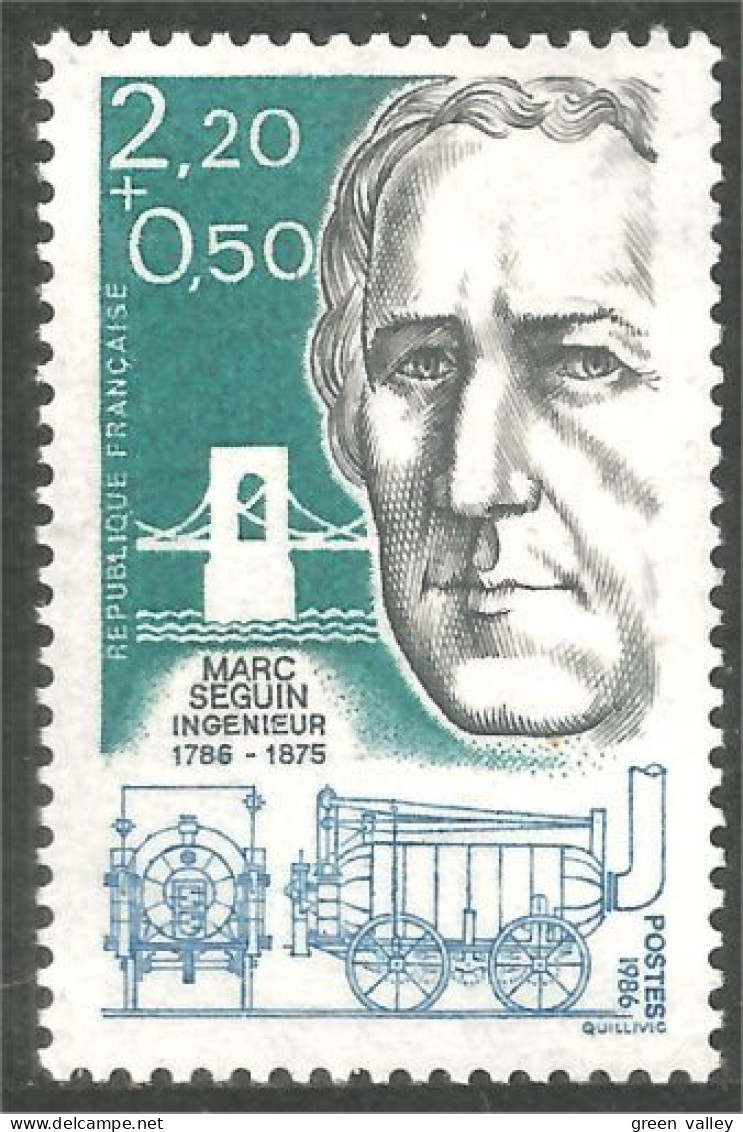 353 France Yv 2399 Marc Seguin Ingénieur Pont Bridge Brucke MNH ** Neuf SC (2399-1b) - Ponti