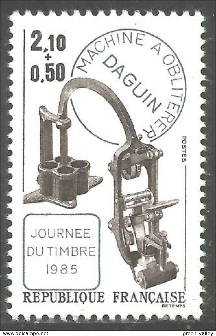 353 France Yv 2362 Cancelling Machine Oblitérer Daguin MNH ** Neuf SC (2362-1b) - Journée Du Timbre