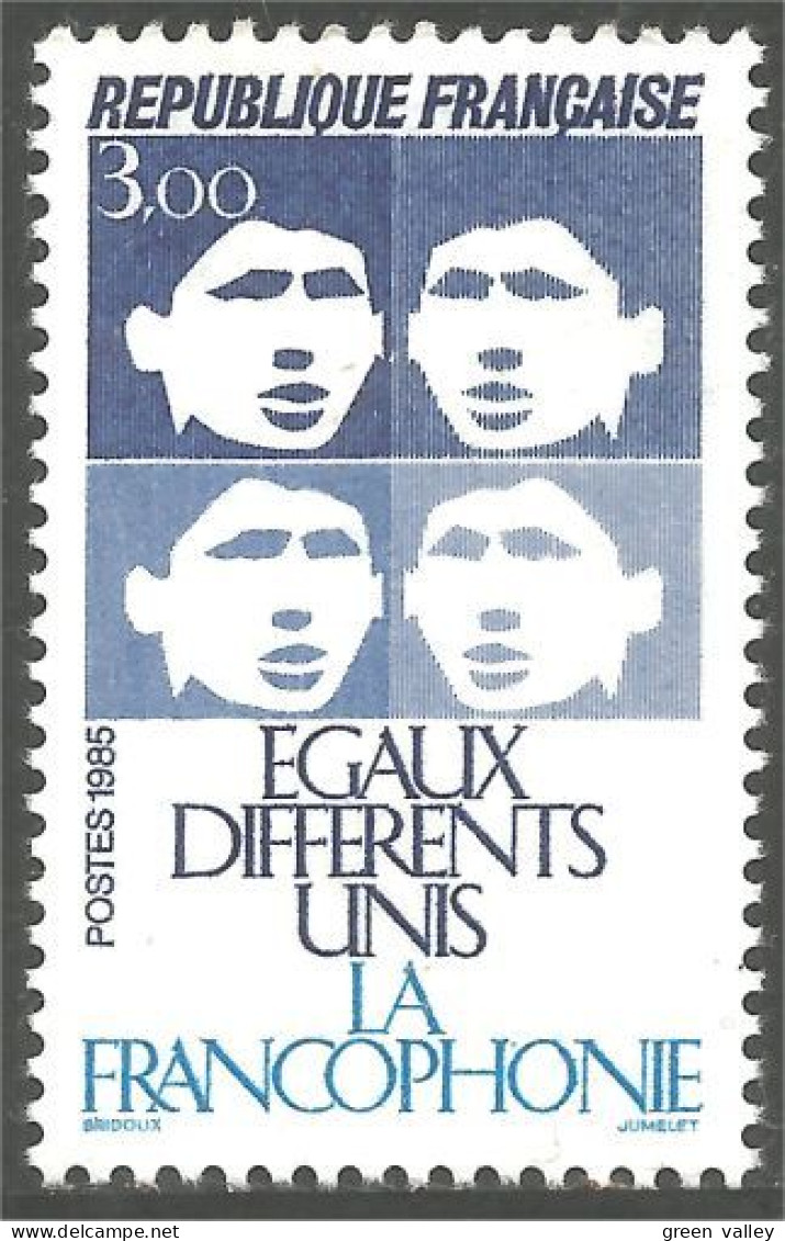 353 France Yv 2347 Francophonie French-speaking People MNH ** Neuf SC (2347-1c) - Autres & Non Classés