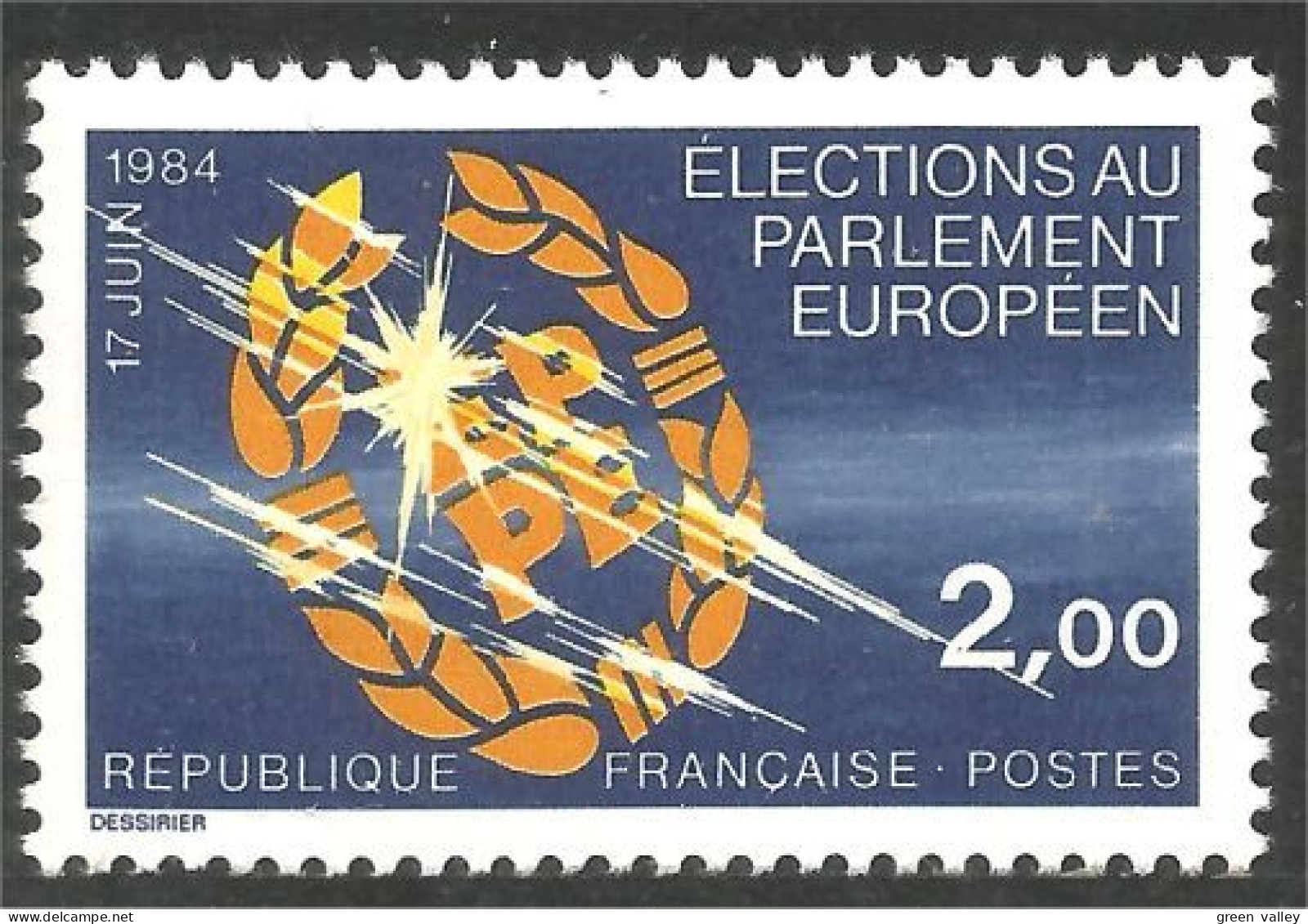 353 France Yv 2306 European Elections Européennes MNH ** Neuf SC (2306-1b) - Autres & Non Classés