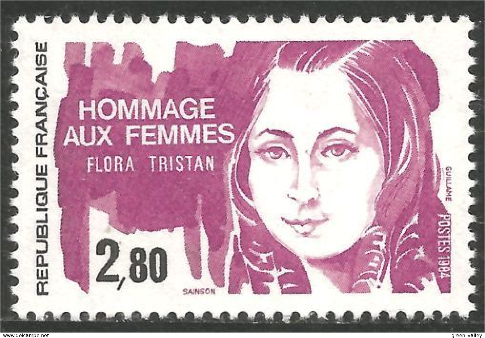 353 France Yv 2303 Flora Tristan MNH ** Neuf SC (2303-1) - Donne Celebri