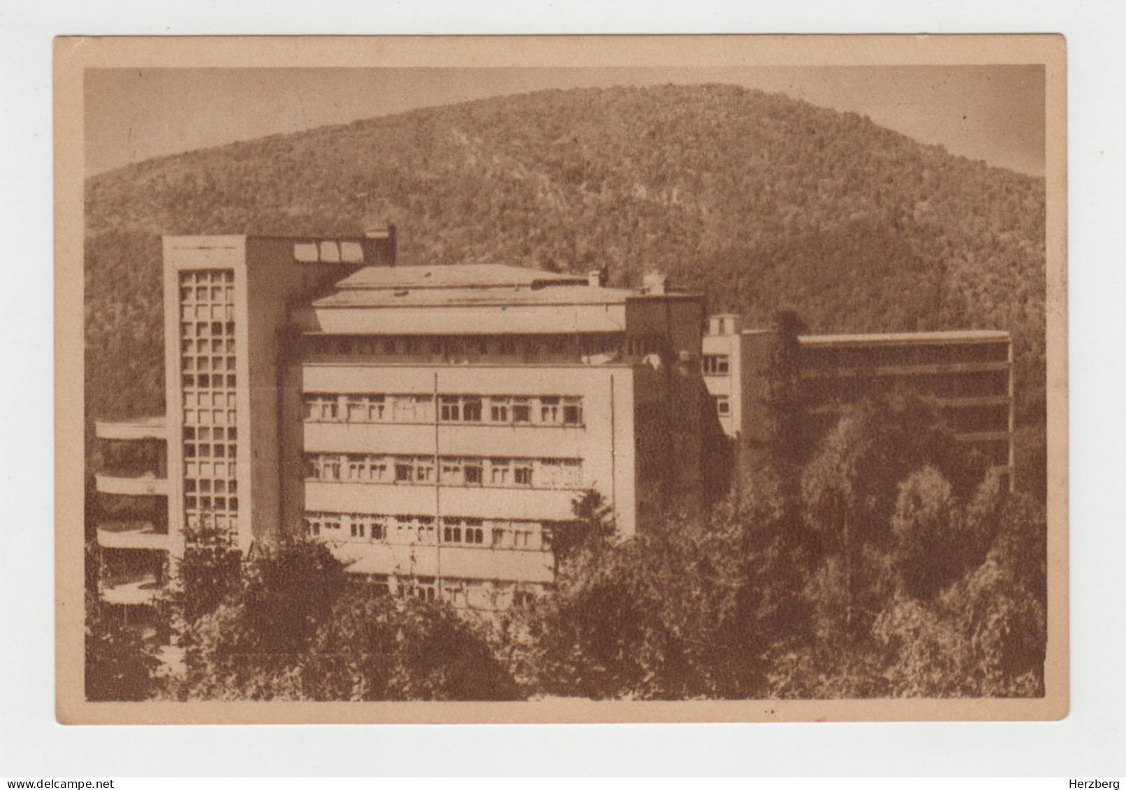 Romania - Oravita Oravicza Banatul Montan Oravicabánya Sanatoriul CFR Railway Workers Sanatorium Hotel - Rumänien