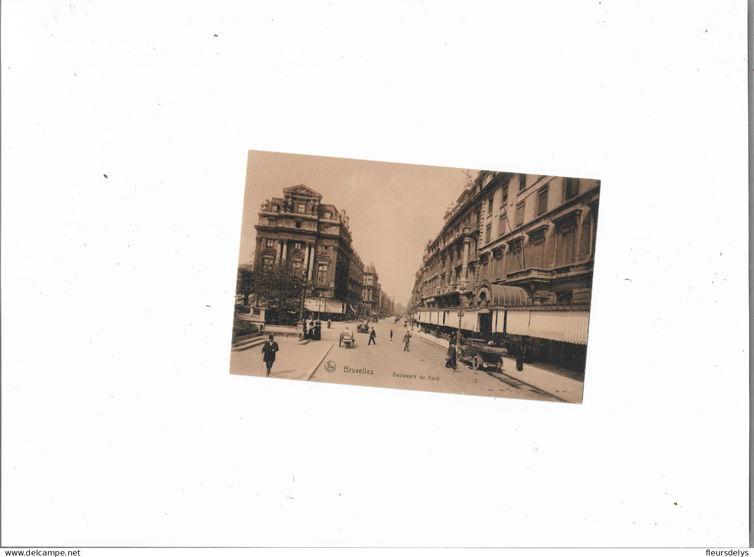 Carte Postale - Lanen, Boulevards