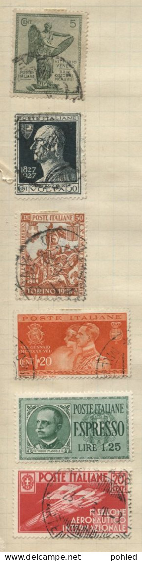 01332KUN*ITALIA*ITALY AND THE COLONIES*SMALLER SET OF VARIOUS STAMPS