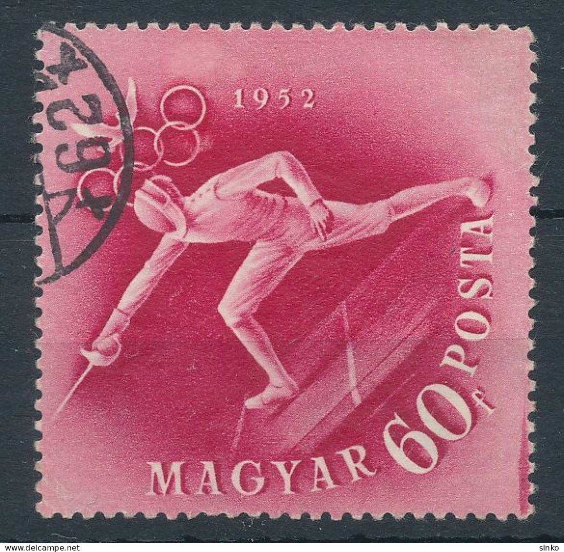 1952. Olympics (I.) - Helsinki - L - Misprint - Variétés Et Curiosités