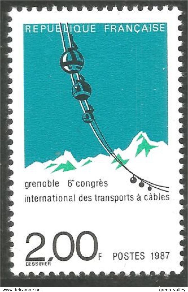 354 France Yv 2480 Congrès Transport Cable Grenoble MNH ** Neuf SC (2480-1c) - Altri & Non Classificati