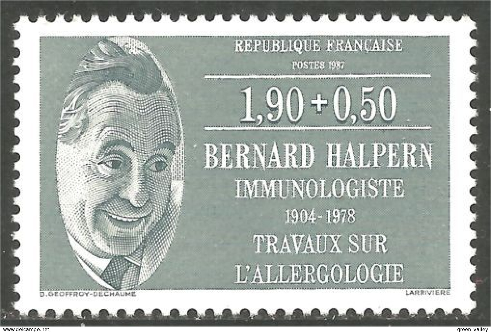 354 France Yv 2456 Bernard Halpern Médecine MNH ** Neuf SC (2456-1) - Maladies