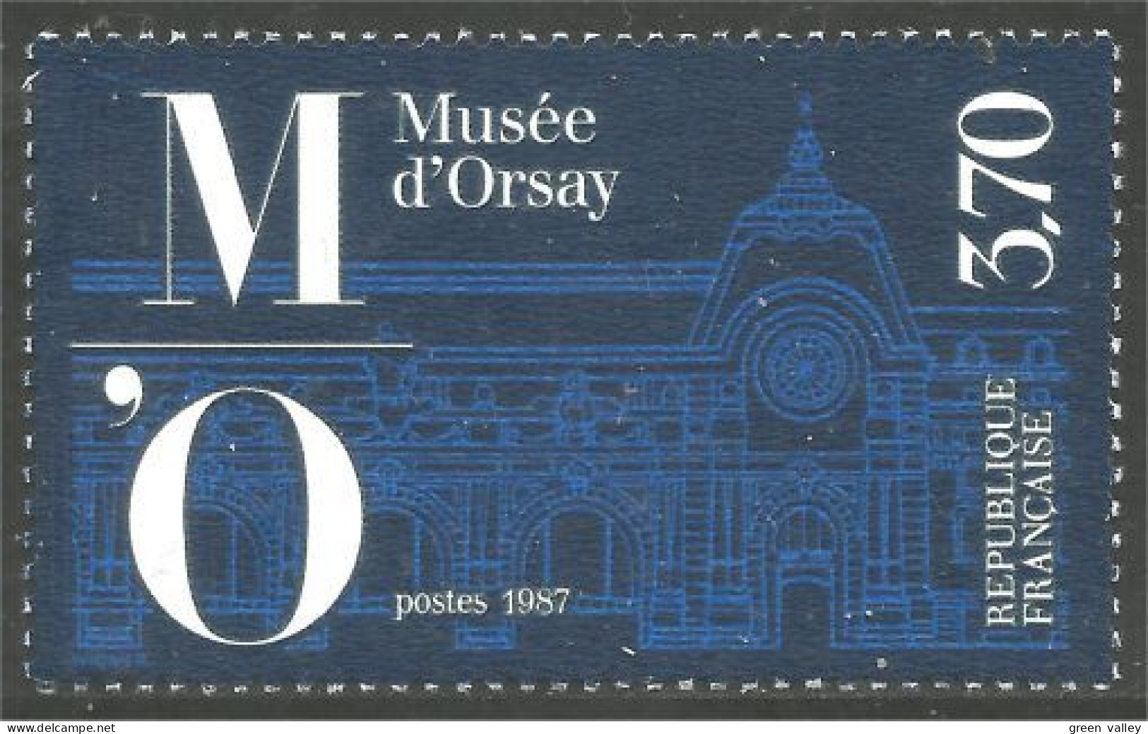 354 France Yv 2451 Musée Orsay Museum Façade Front MNH ** Neuf SC (2451-1b) - Musei