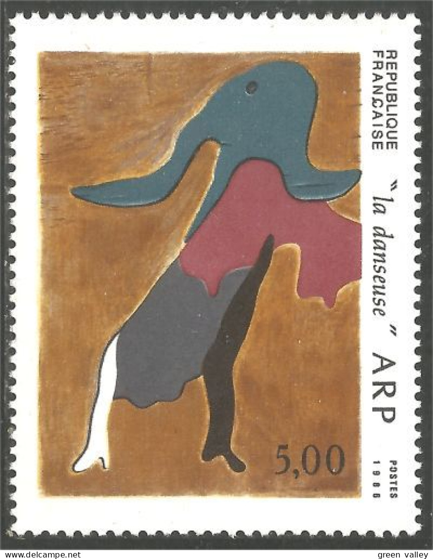 354 France Yv 2447 Tableau Danseuse Arp Painting MNH ** Neuf SC (2447-1d) - Moderni