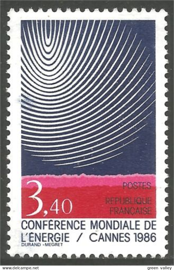 354 France Yv 2445 Cannes Energy Conference Energie MNH ** Neuf SC (2445-1c) - Other & Unclassified