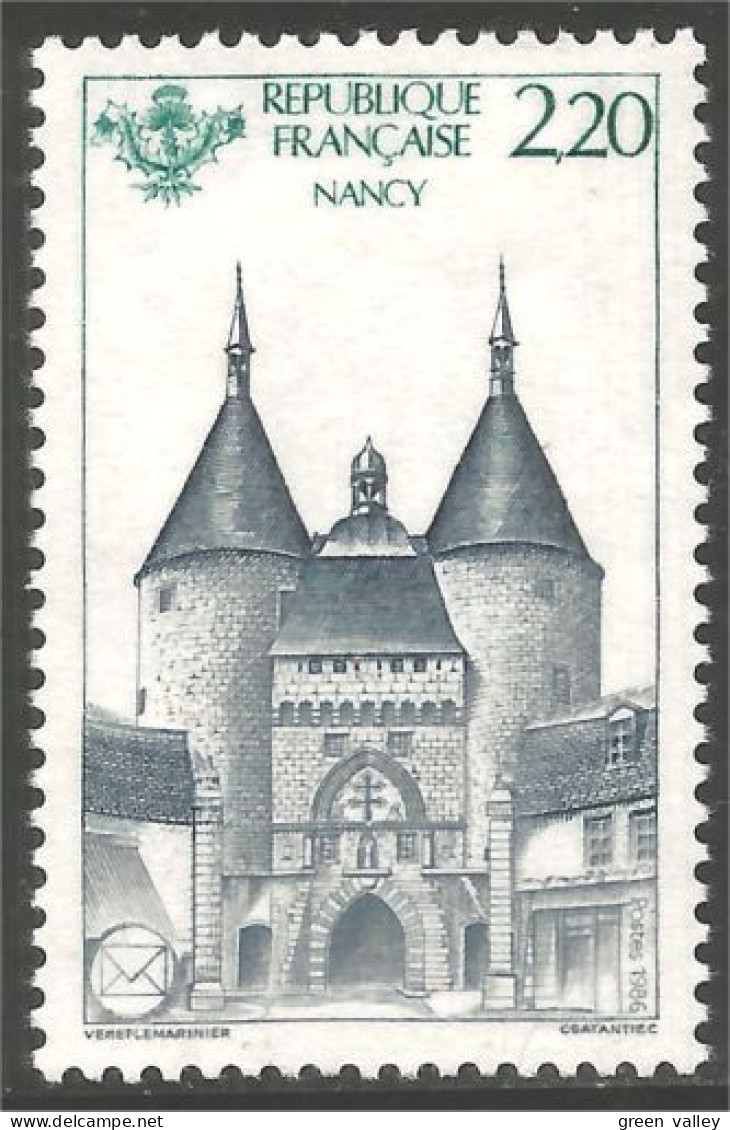 354 France Yv 2419 Porte De La Graffe Nancy MNH ** Neuf SC (2419-1c) - Autres & Non Classés