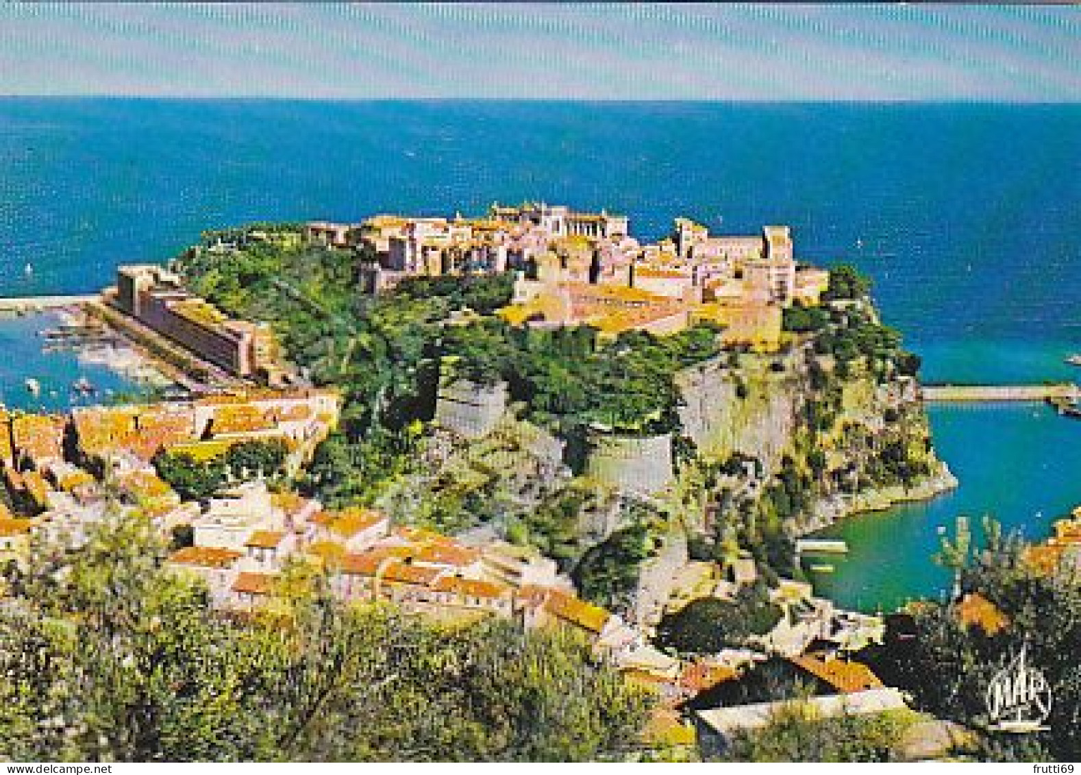 AK 212538 MONACO - Le Rocher - Mehransichten, Panoramakarten