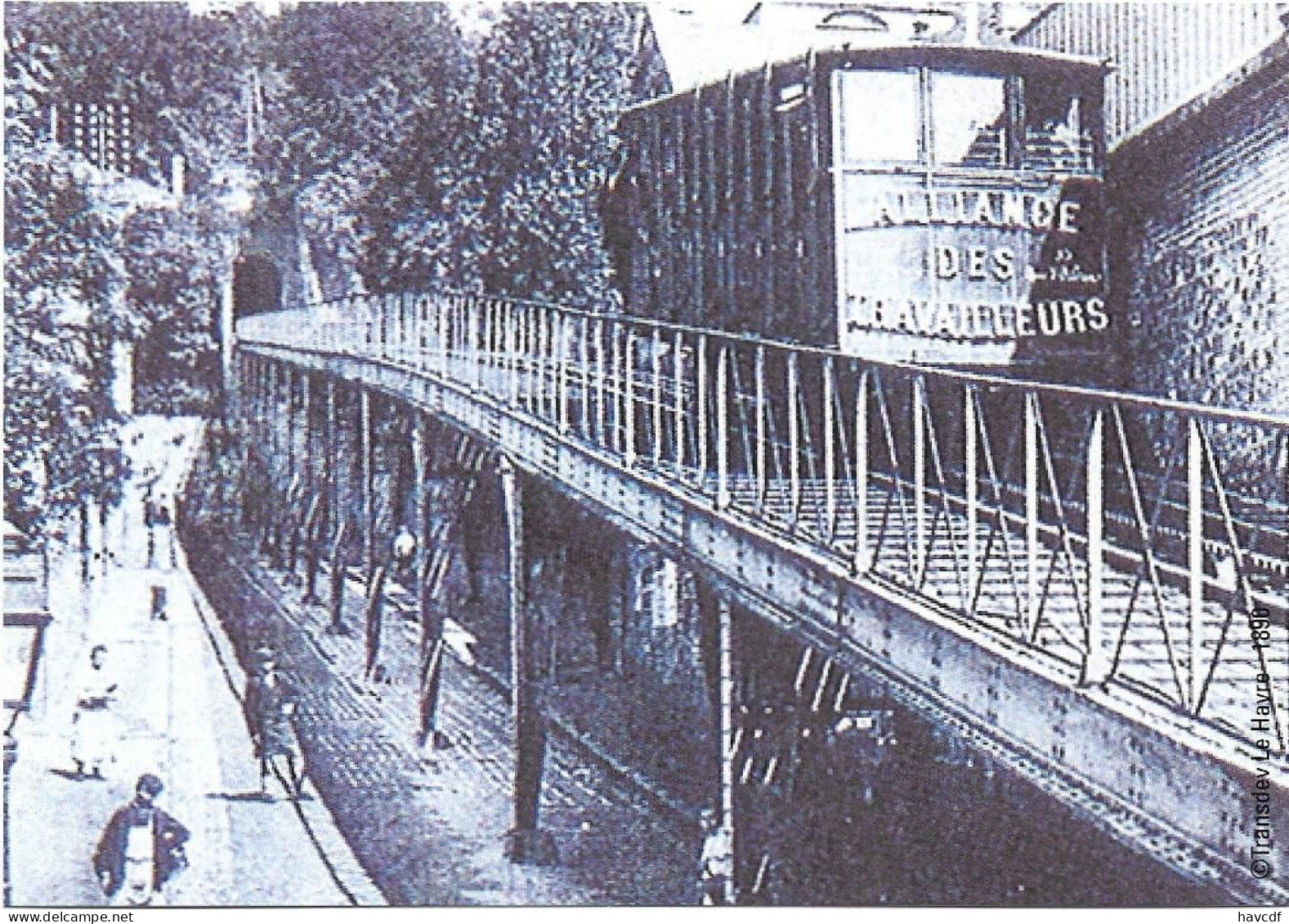 CPM - Funiculaire Du Havre - 1890 - Kabelbanen