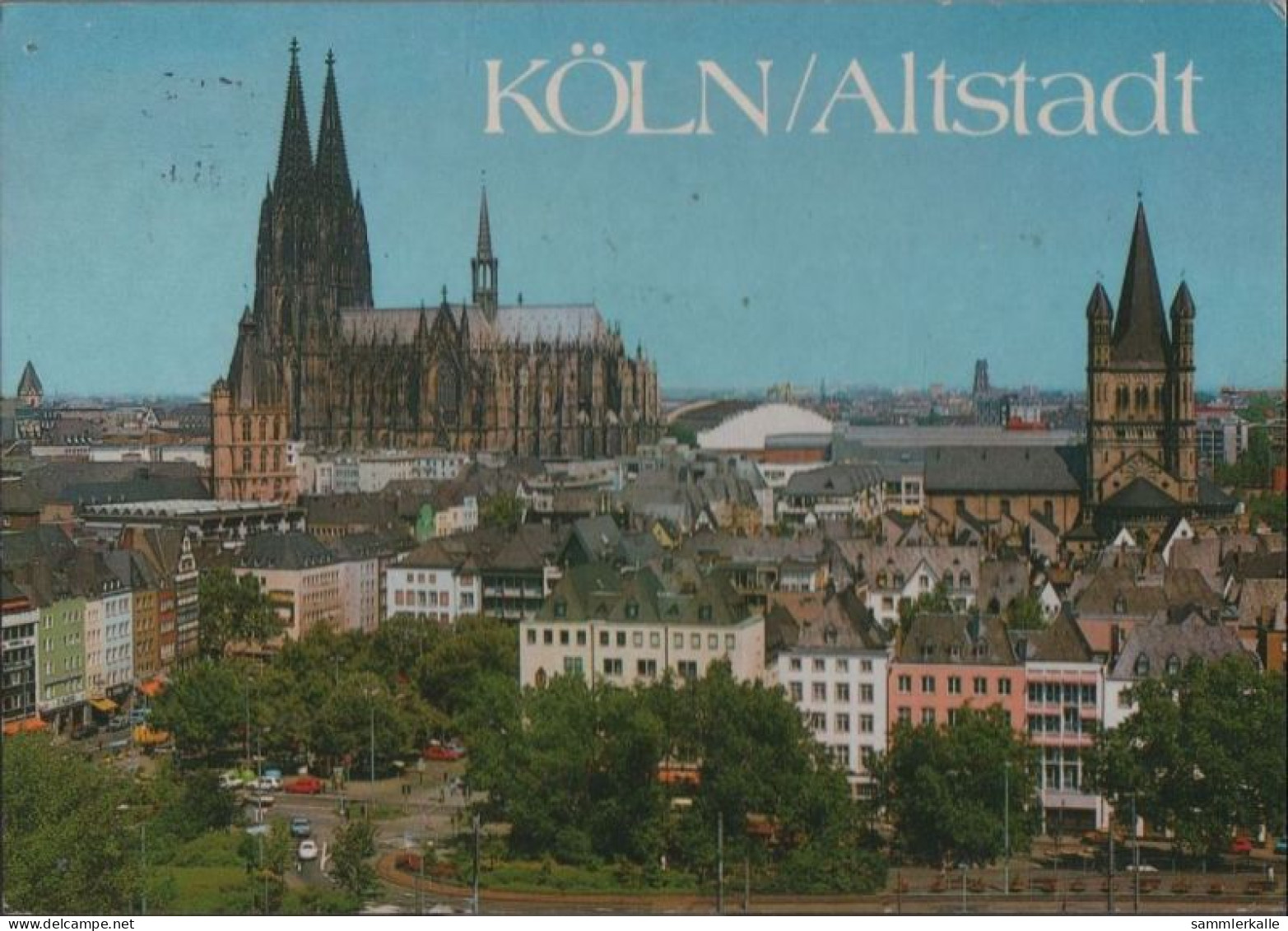 49208 - Köln - Heumarkt Mit Dom - 1987 - Koeln
