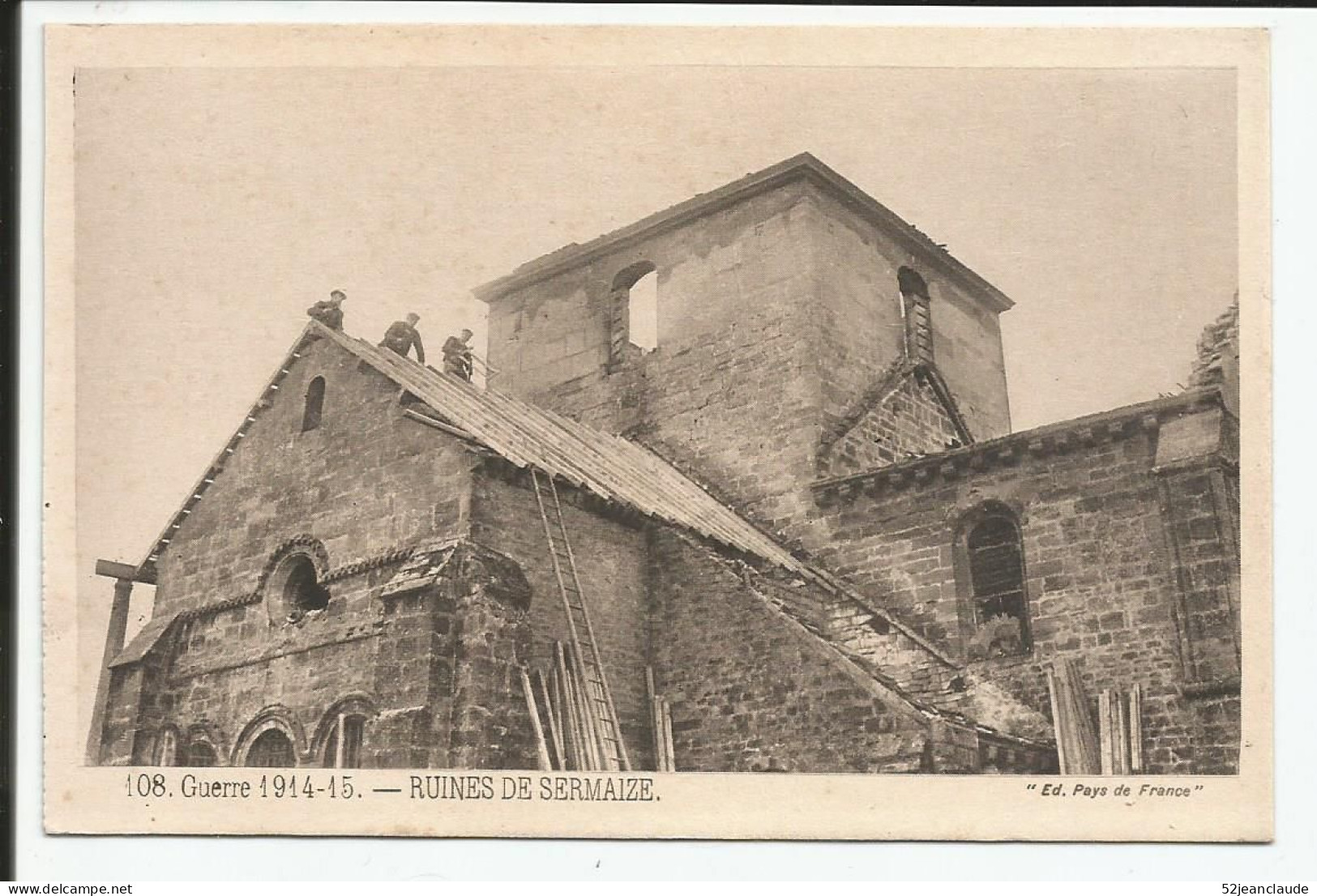 Ruines De Sermaize Guerre 1914-15   1915    N° 108 - Sermaize-les-Bains