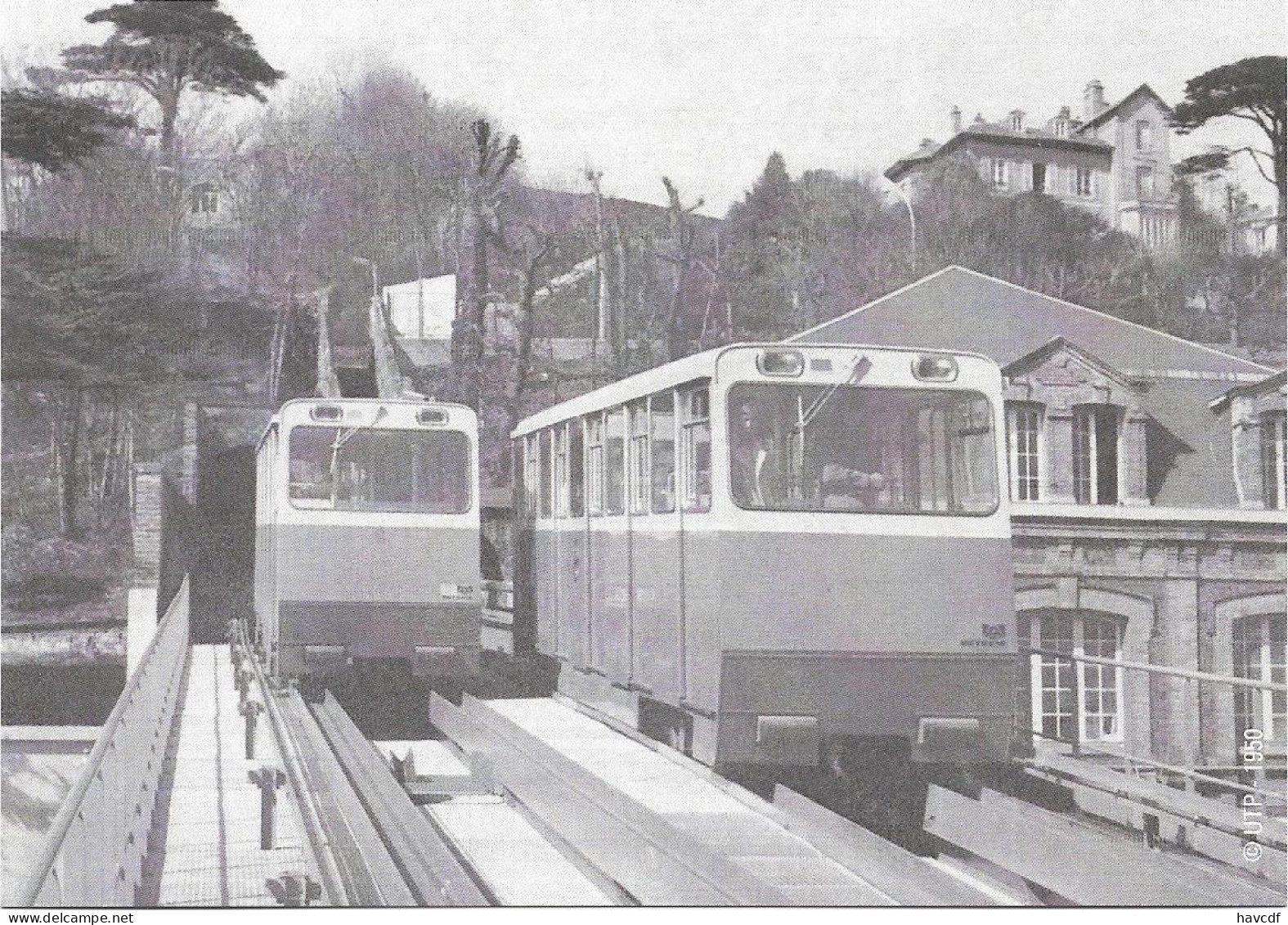 CPM - Funiculaire Du Havre - 1950 - Funicular Railway