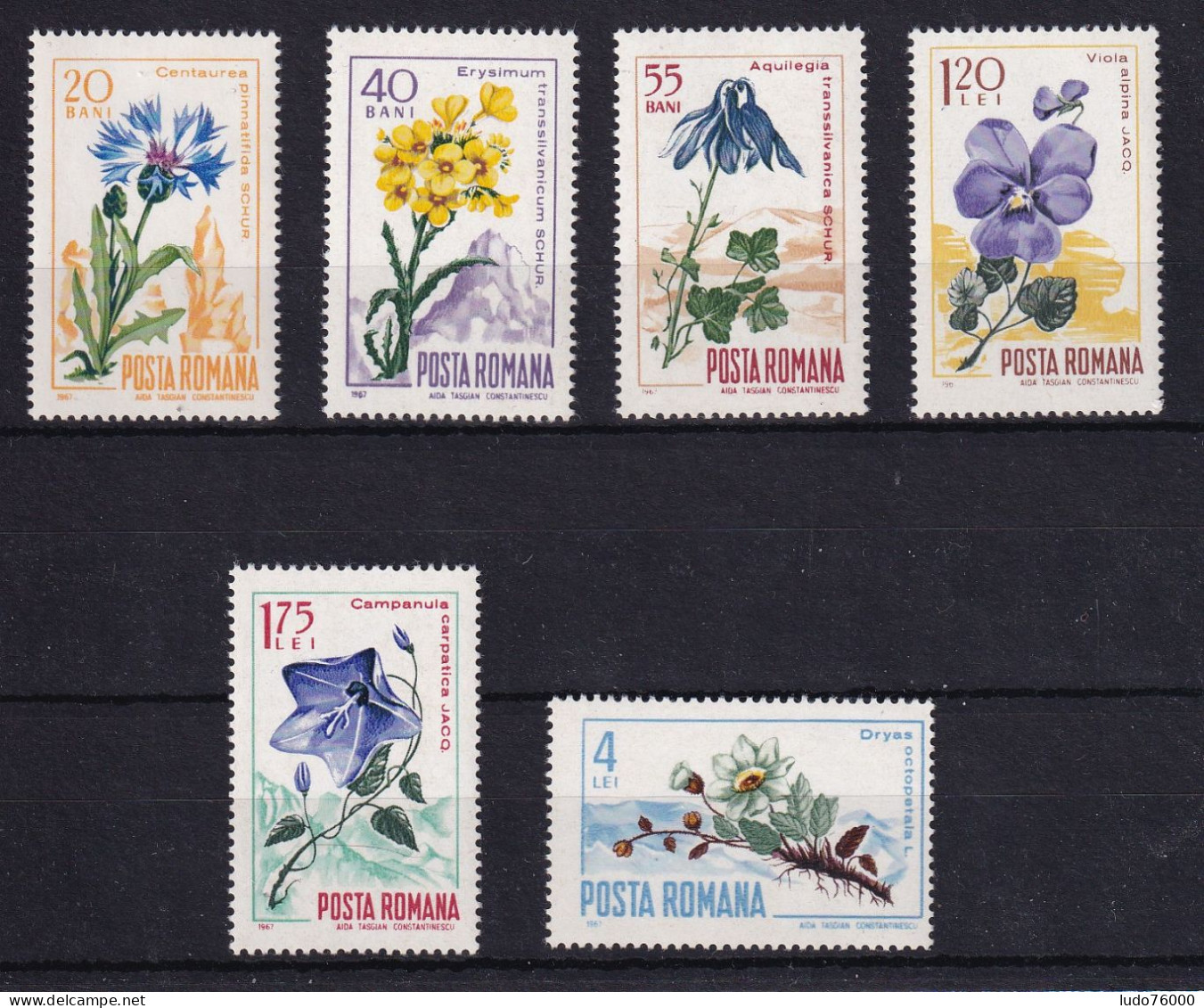 D 784 / ROUMANIE / LOT N° 2304/2309 NEUF** COTE 7.50€ - Collections