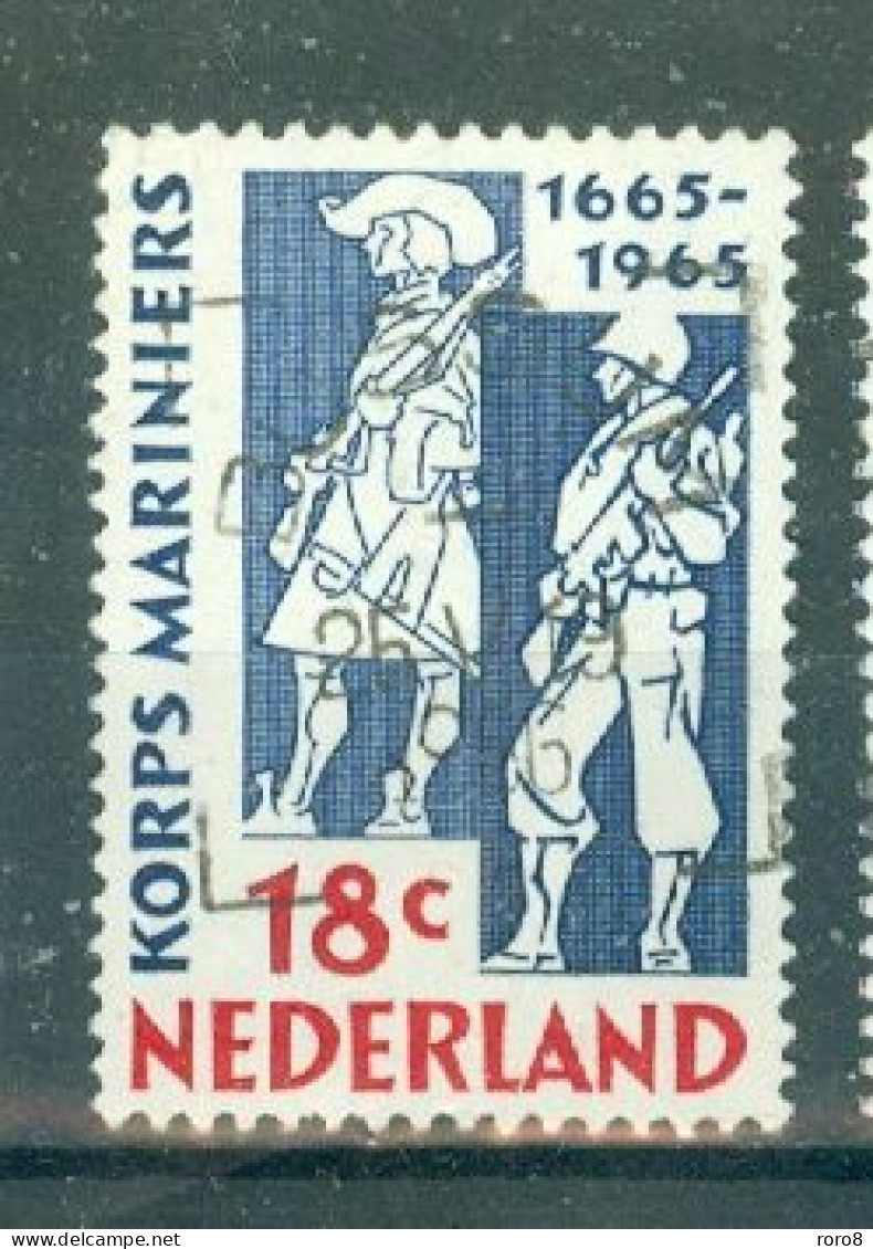 PAYS-BAS - N°829 Oblitéré - Tricentenaire De L'infanterie De Marine. - Used Stamps