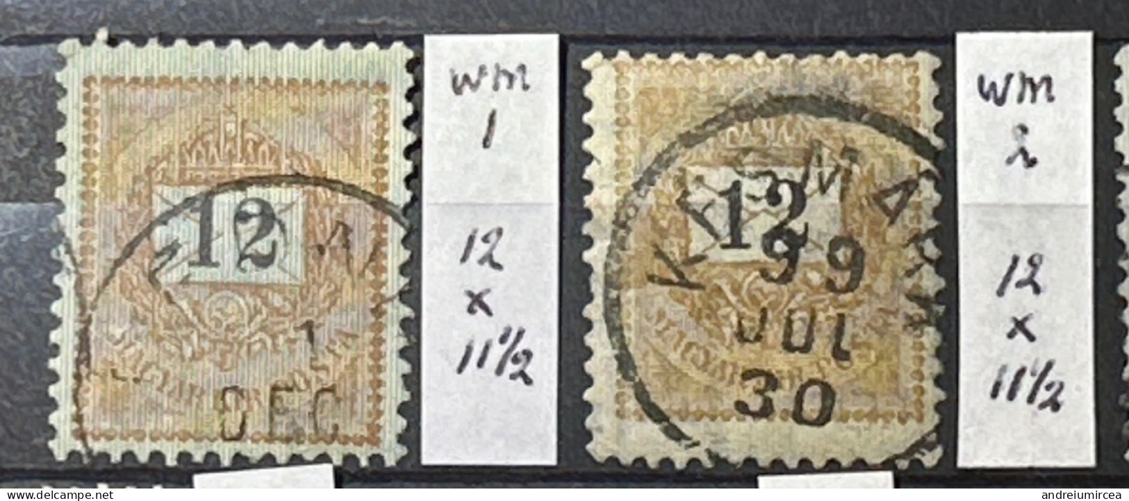 1898 12Kr. - Gebraucht