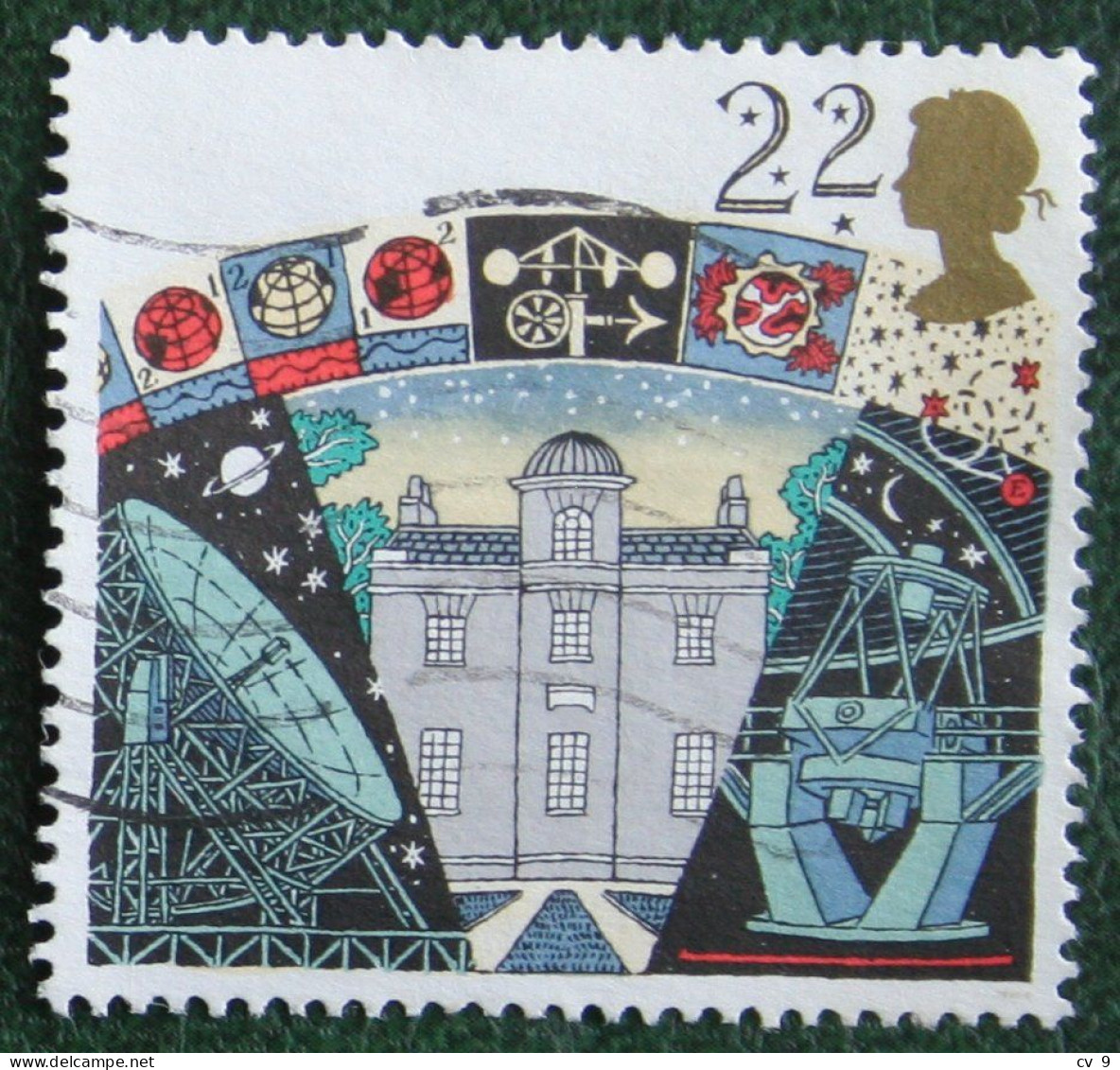 Observatorium Armagh (Mi 1296) 1990 Used Gebruikt Oblitere ENGLAND GRANDE-BRETAGNE GB GREAT BRITAIN - Usados