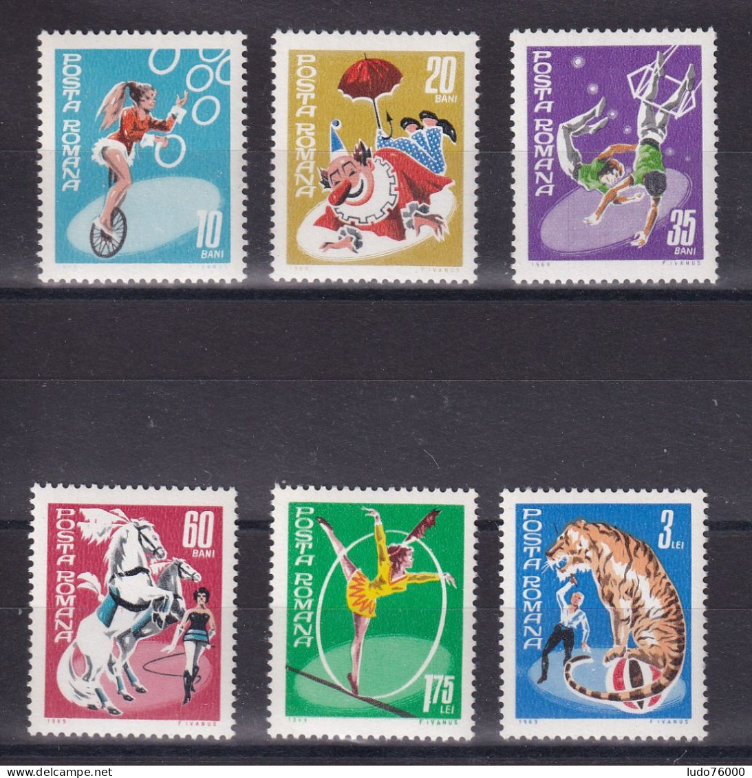 D 784 / ROUMANIE / LOT N° 2480/2485 NEUF** COTE 5€ - Sammlungen