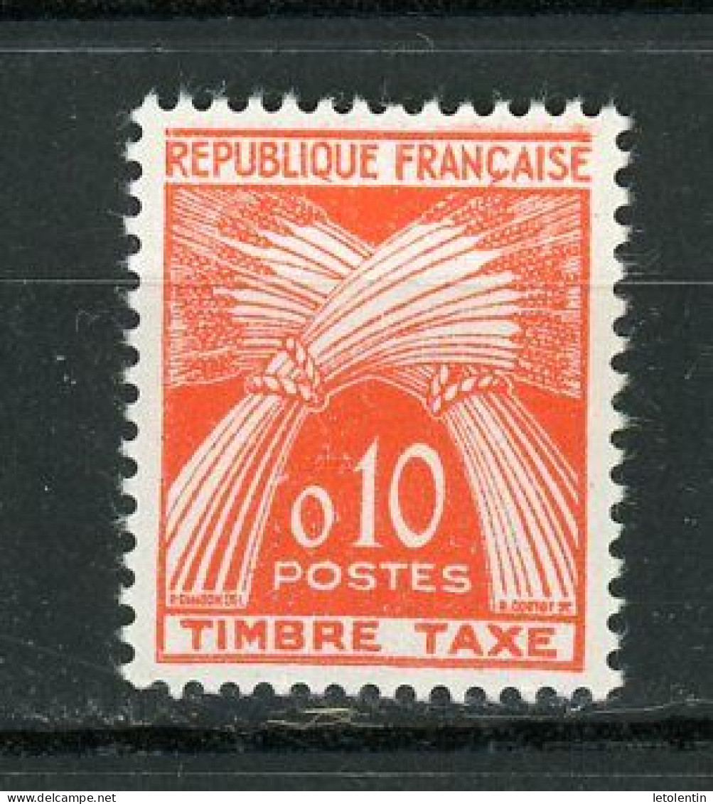 FRANCE - TAXE - N° Yvert 91** - 1960-... Ungebraucht