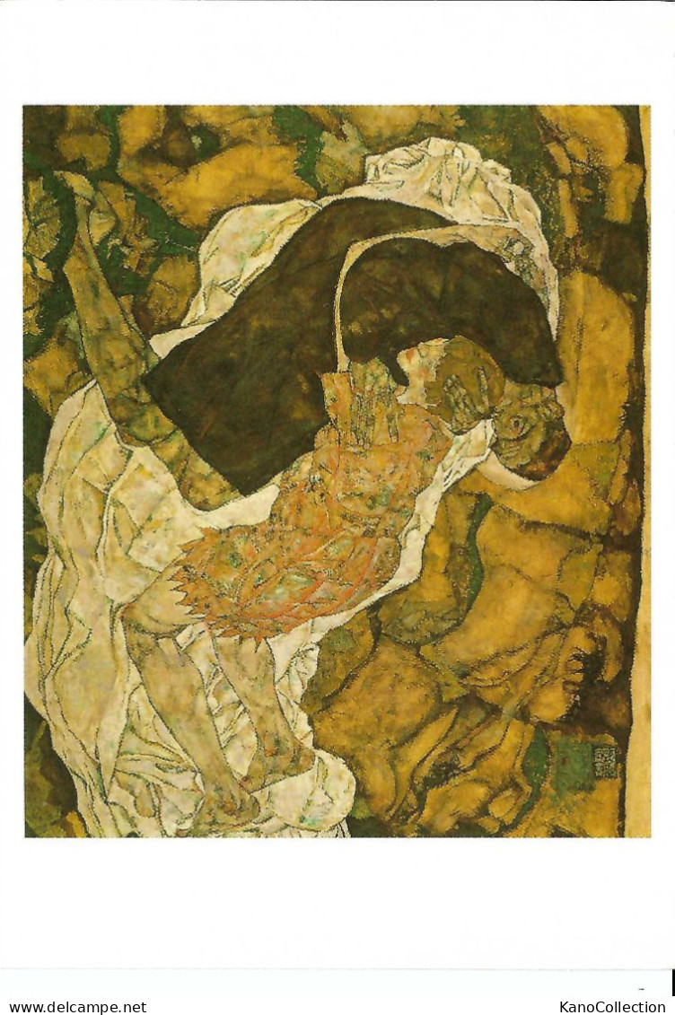 Egon Schiele, Tod Und Mädchen, Österreichische Galerie Belvedere Wien, Nicht Gelaufen - Musées