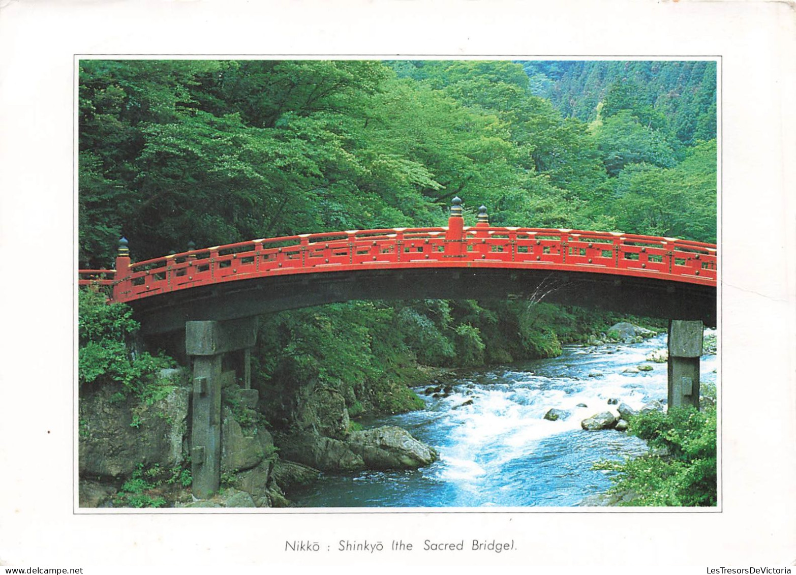 JAPON - Nikko - Shinkyo - The Sacred Bridge - Carte Postale - Sonstige & Ohne Zuordnung