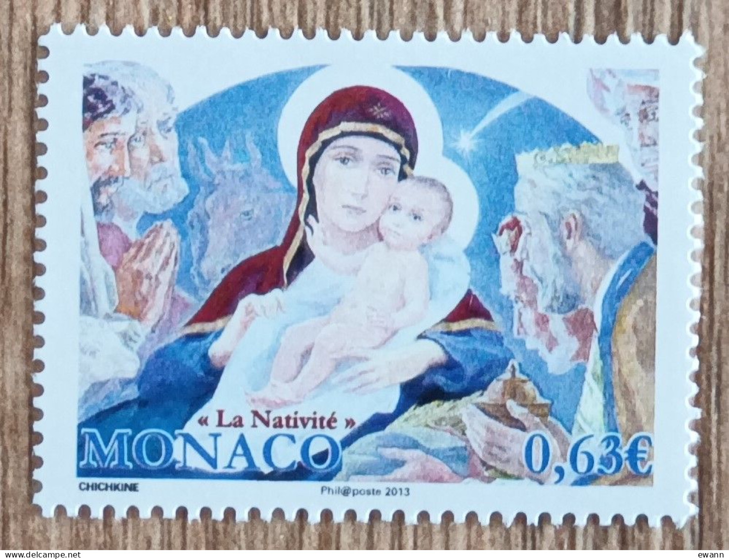 Monaco - YT N°2899 - Noël - 2013 - Neuf - Unused Stamps