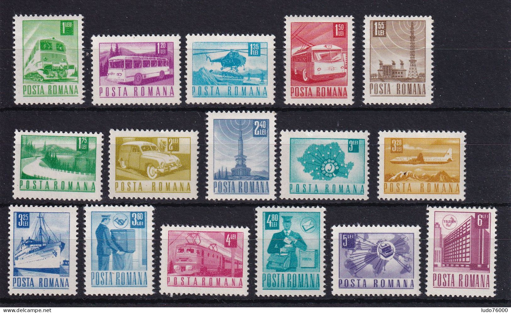 D 784 / ROUMANIE / LOT N° 2632/2647 NEUF** COTE 22.50€ - Collections