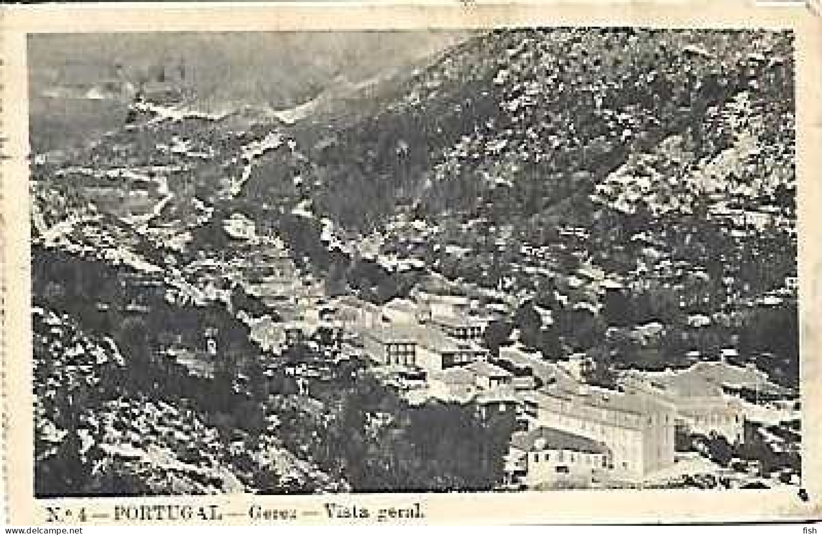 Portugal & Marcofilia, Gerez, Vista Geral, Lisboa 1911 (4) - Viana Do Castelo