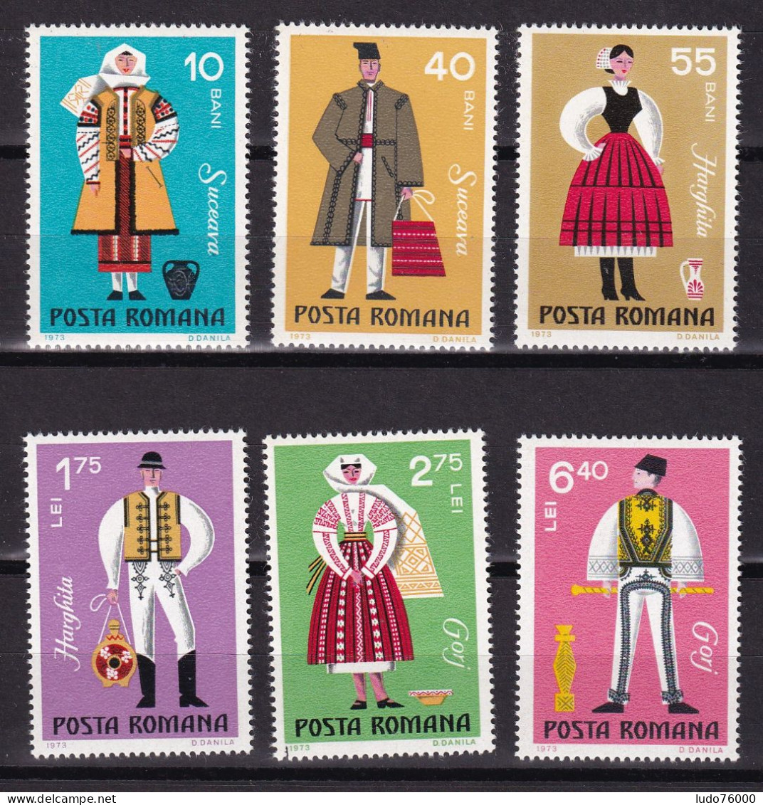 D 784 / ROUMANIE / LOT N° 2745/2750 NEUF** COTE 4.60€ - Collections